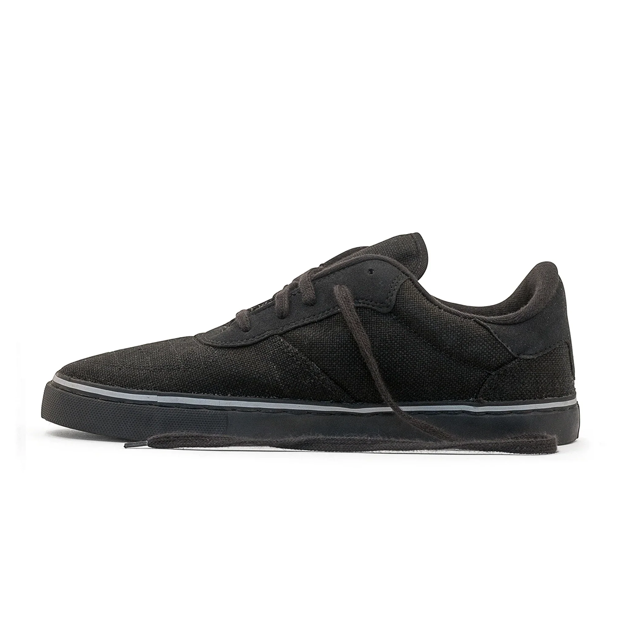Hemp Sneakers, All Black - Image 76
