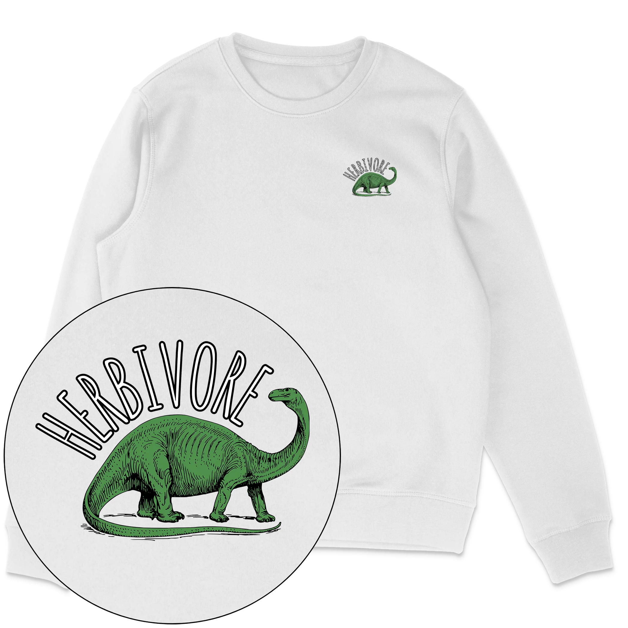 Herbivore Brontosaurus Sweatshirt - Image 4