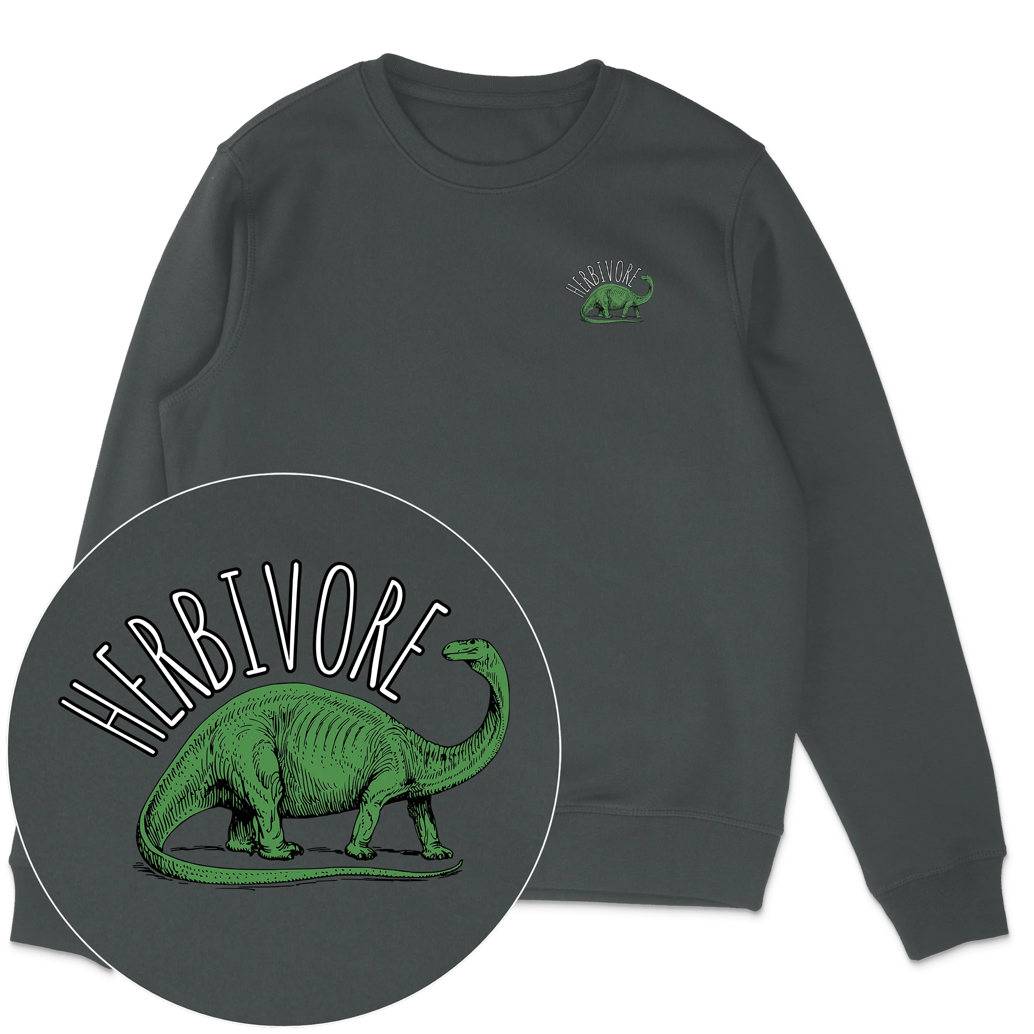 Herbivore Brontosaurus Sweatshirt - Image 5