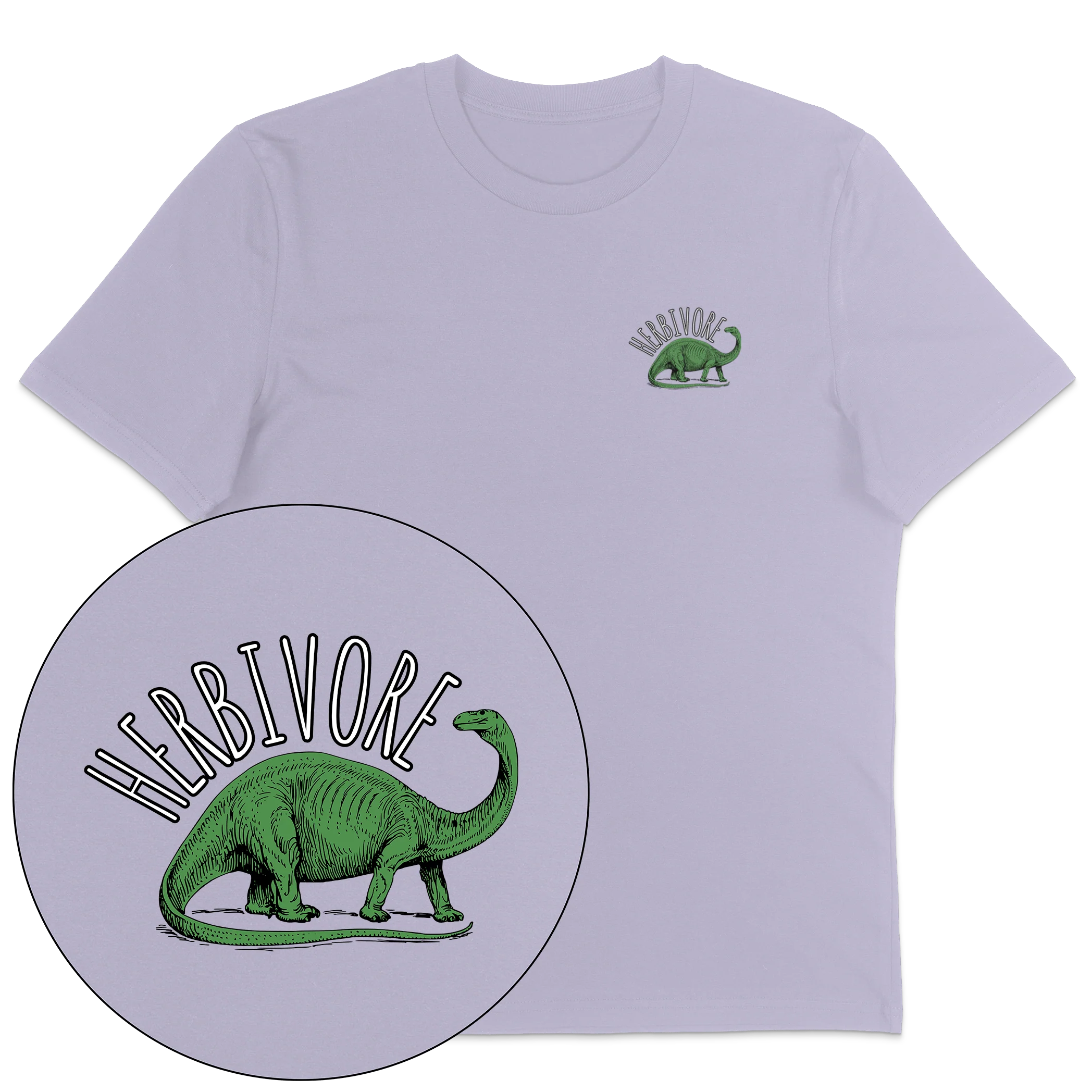 Herbivore Brontosaurus T-Shirt - Image 2