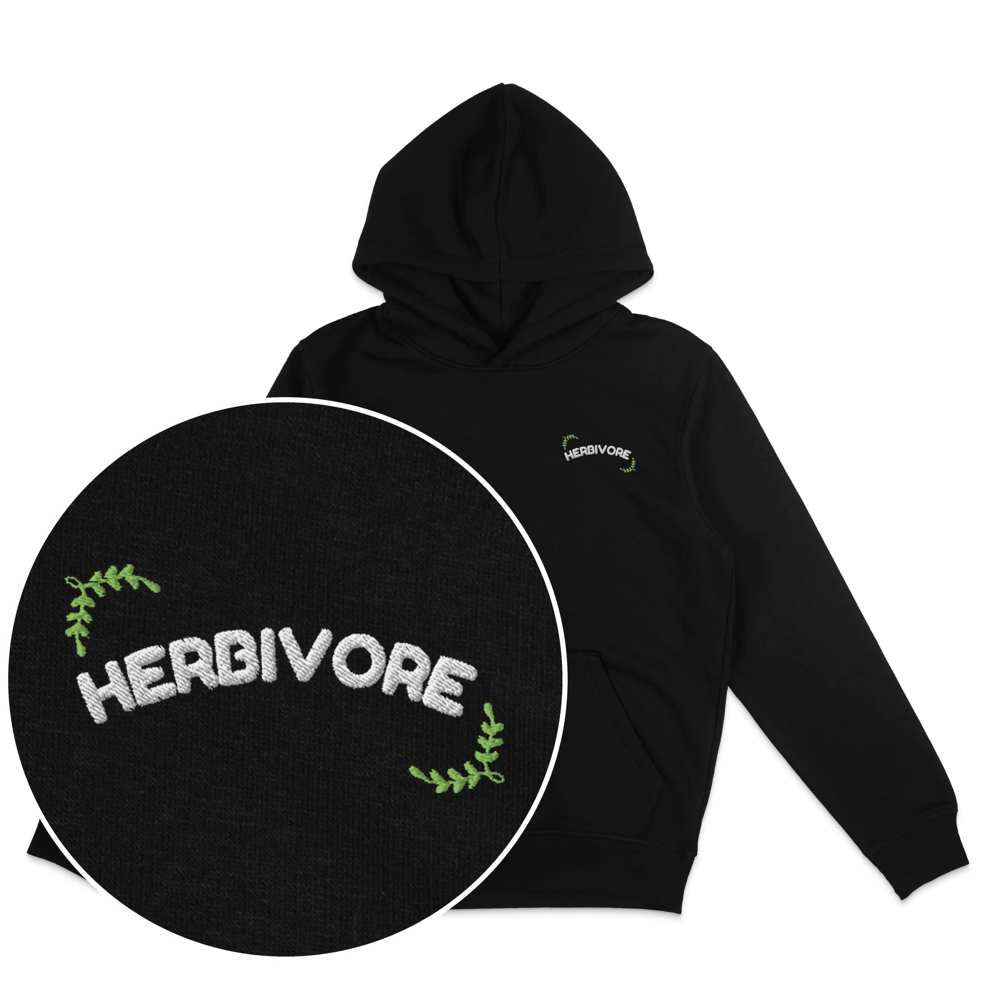 Herbivore Hoodie (Embroidered)