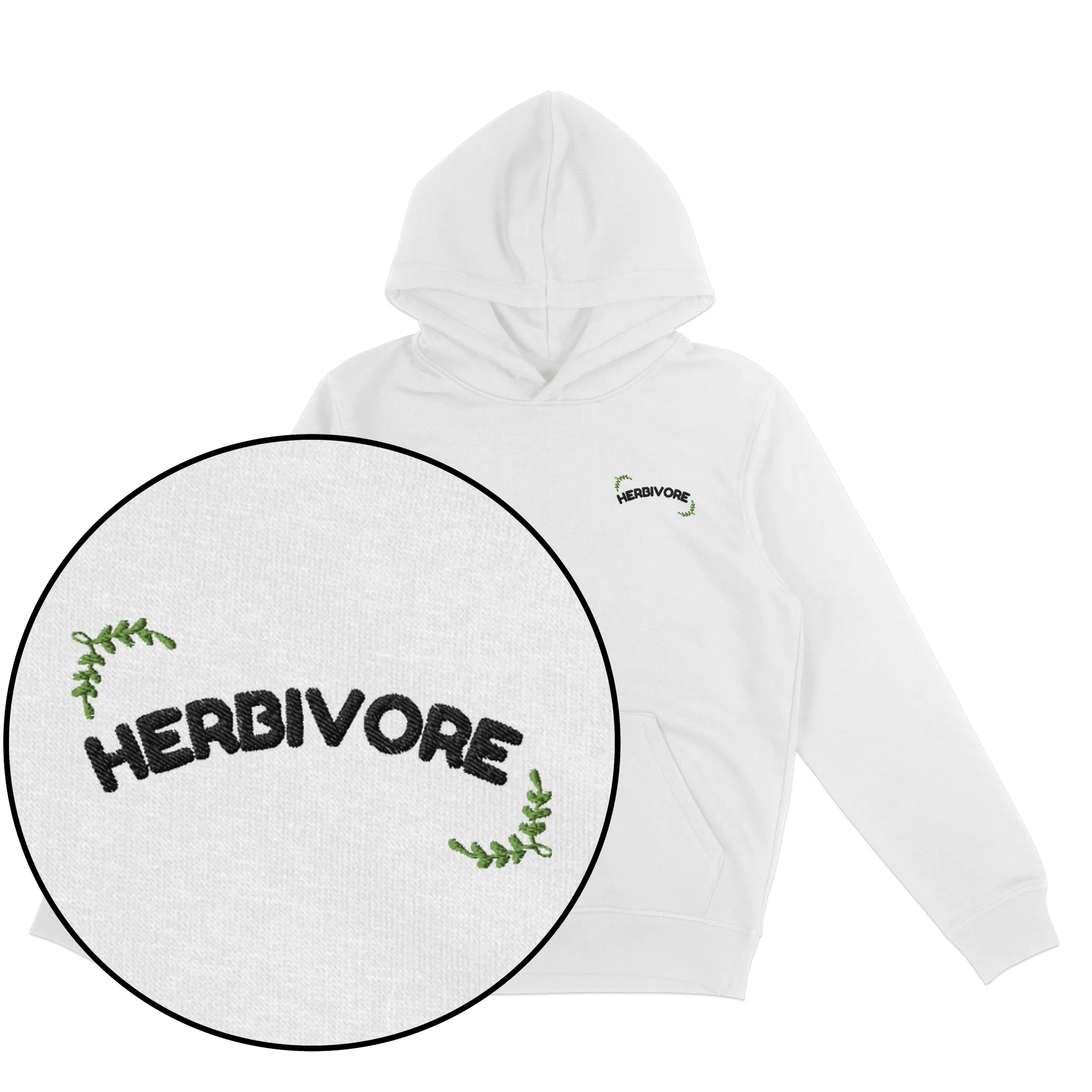 Herbivore Hoodie (Embroidered) - Image 4