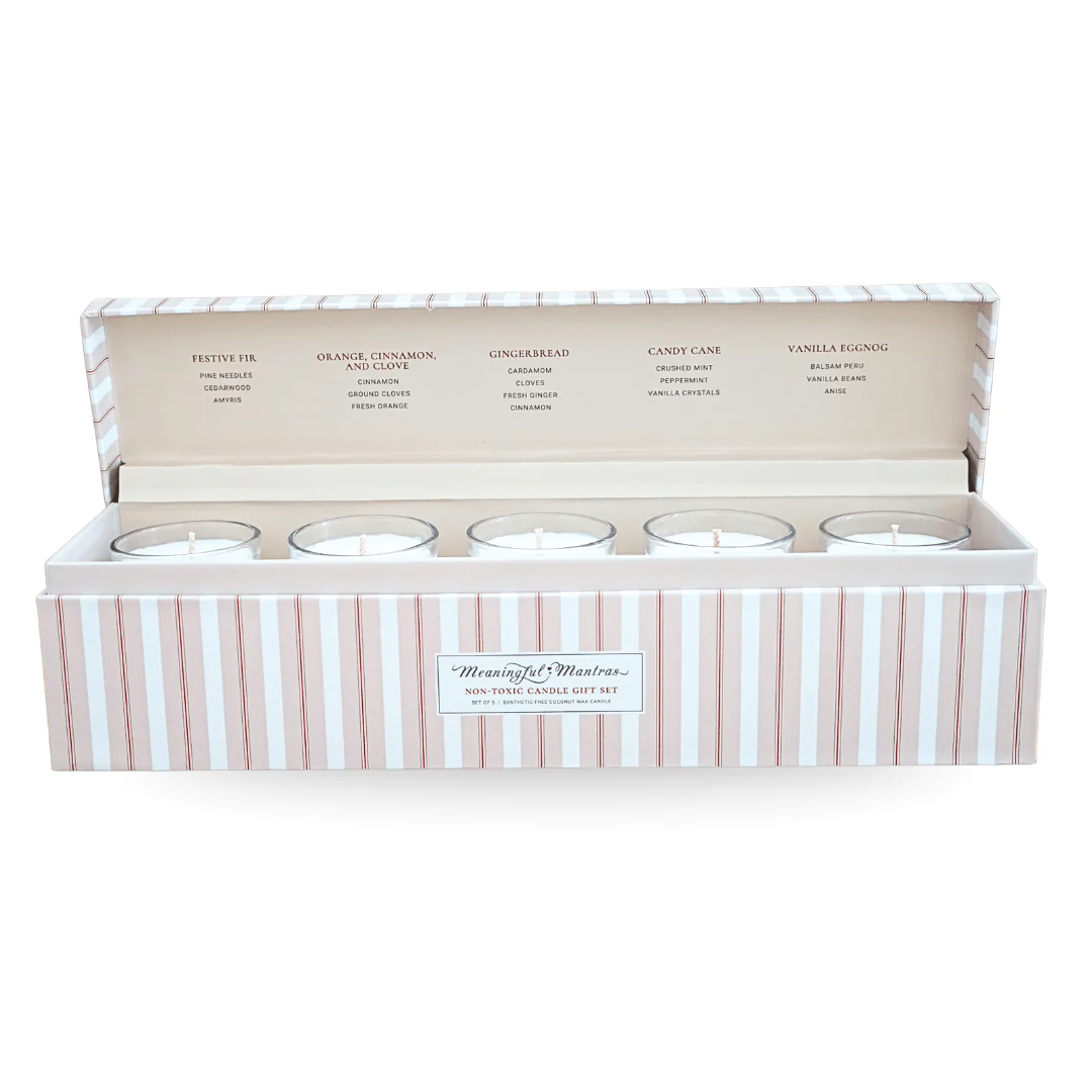 Holiday Cheer 5-Piece Candle Gift Set - Image 2