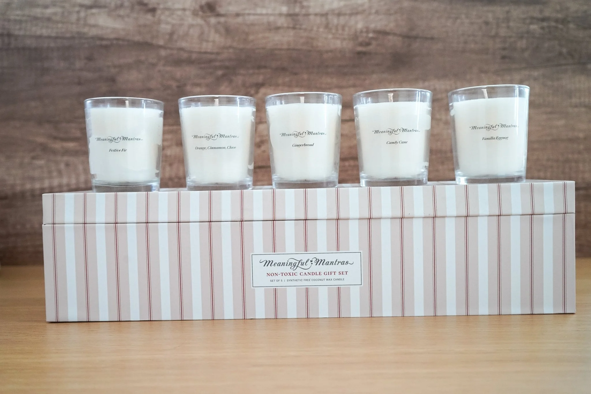 Holiday Cheer 5-Piece Candle Gift Set - Image 4
