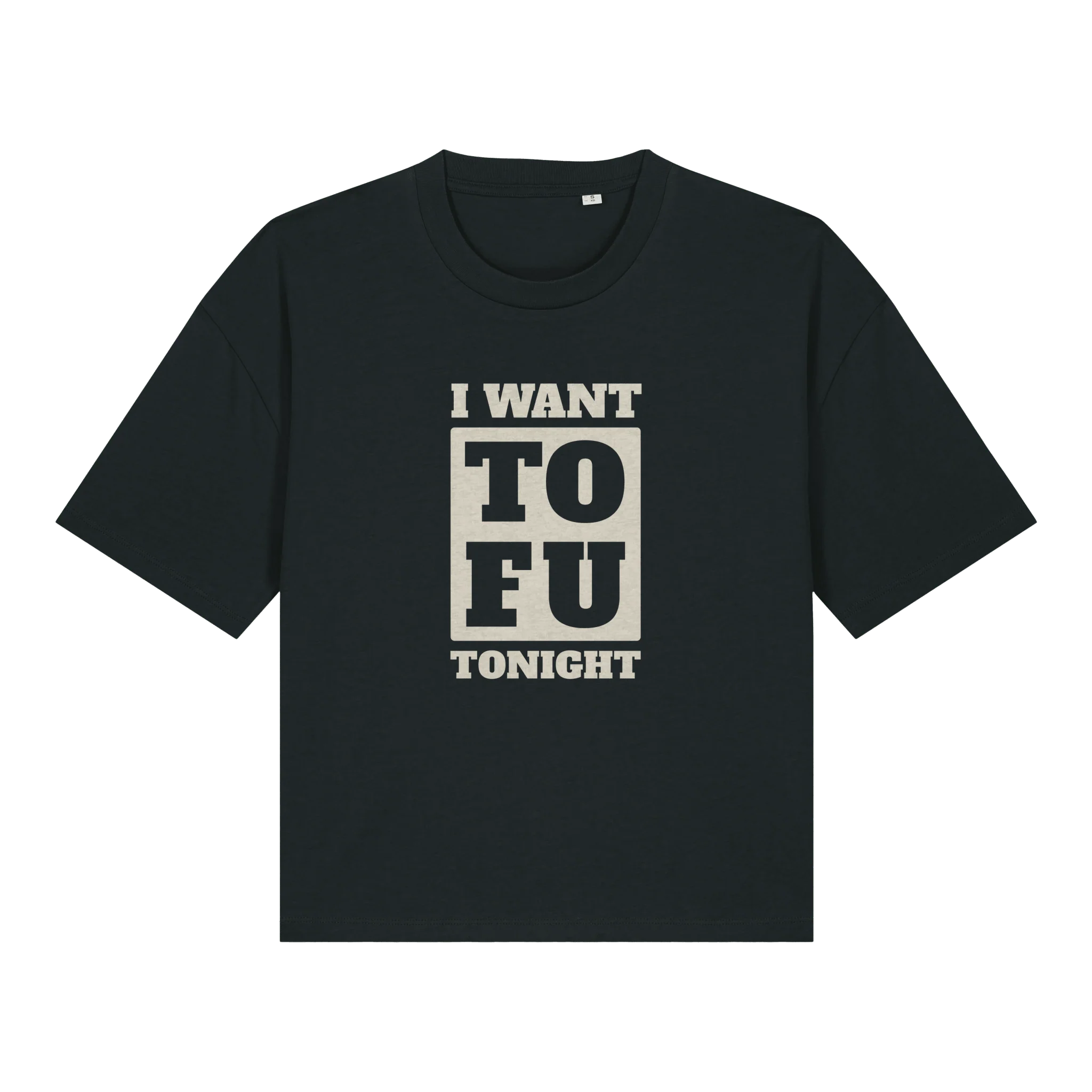 I Want Tofu Women's Boxy T-Shirt - Image 4