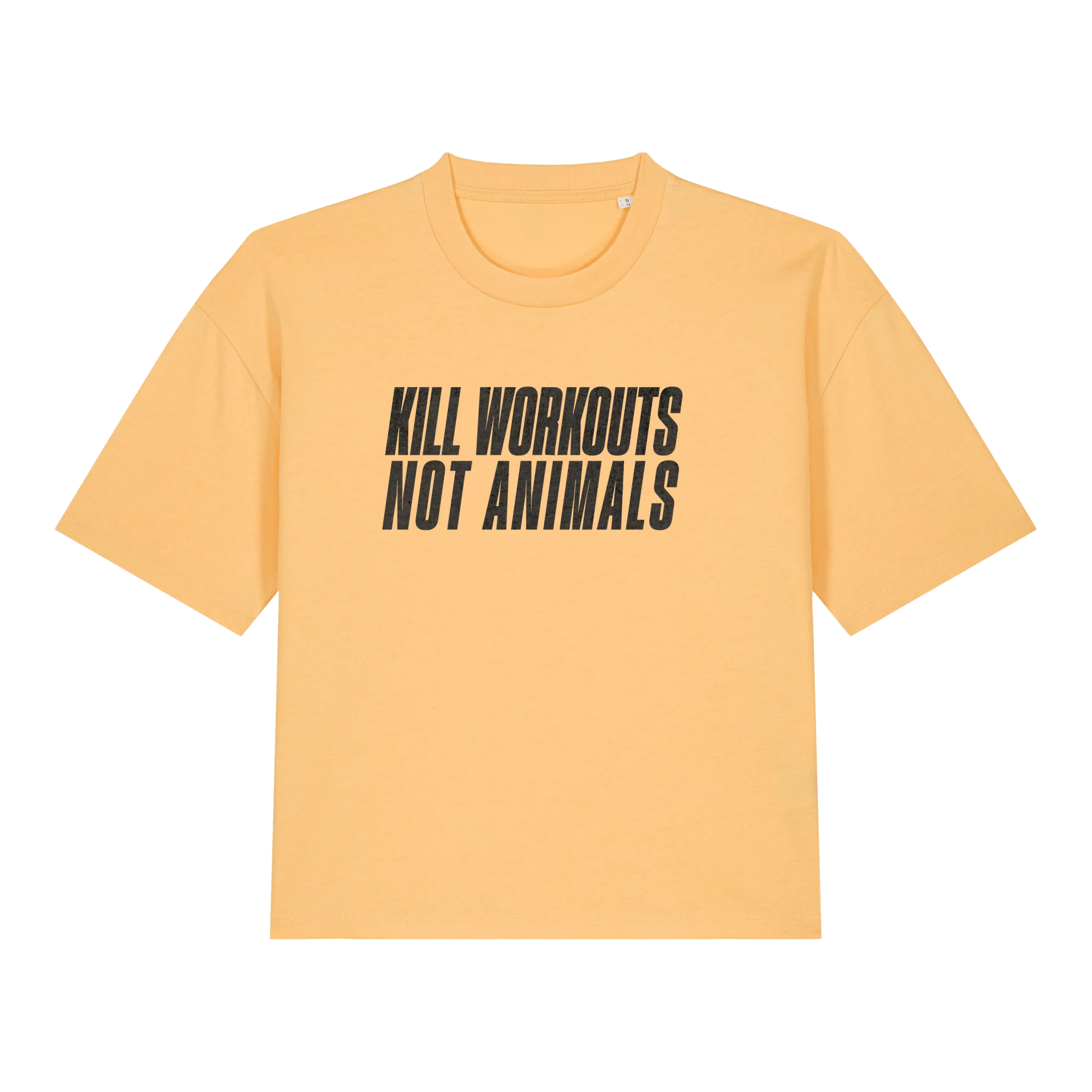 Kill Workouts Not Animals Women's Boxy T-Shirt - Image 4