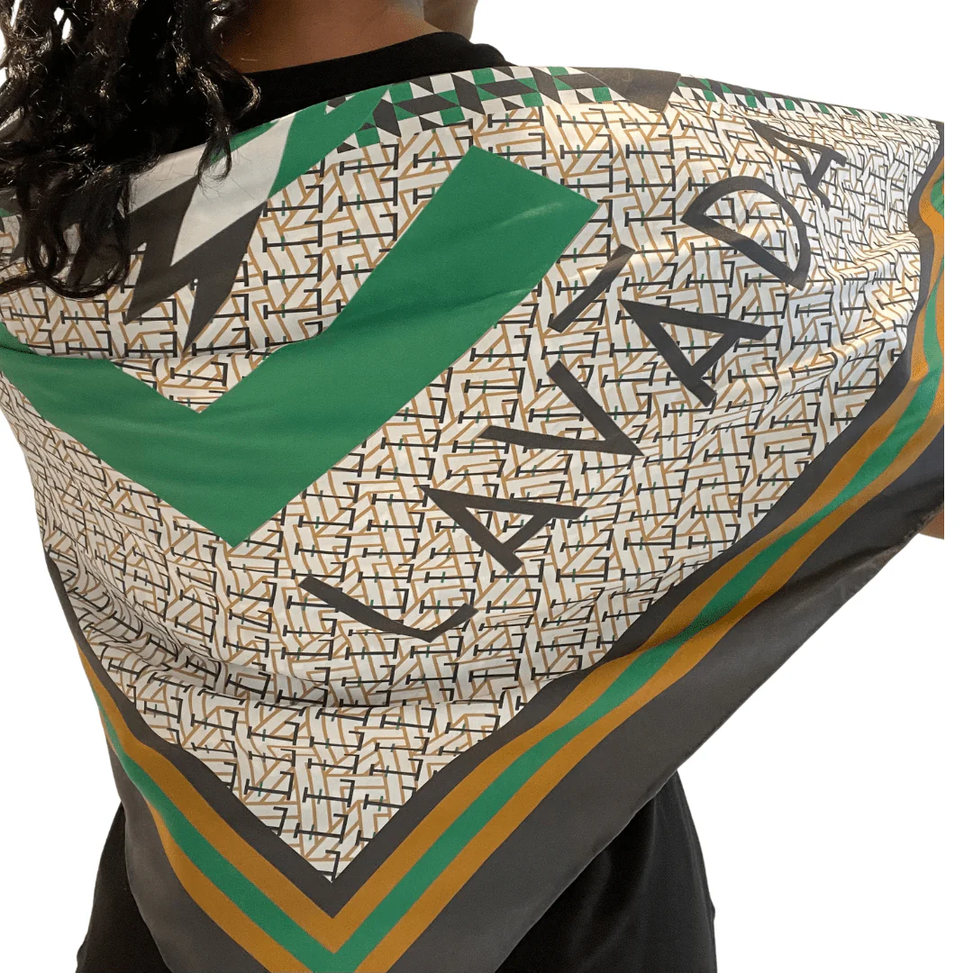 Lavāda 100% Silk Scarf (Square 35" x 35") - Image 3