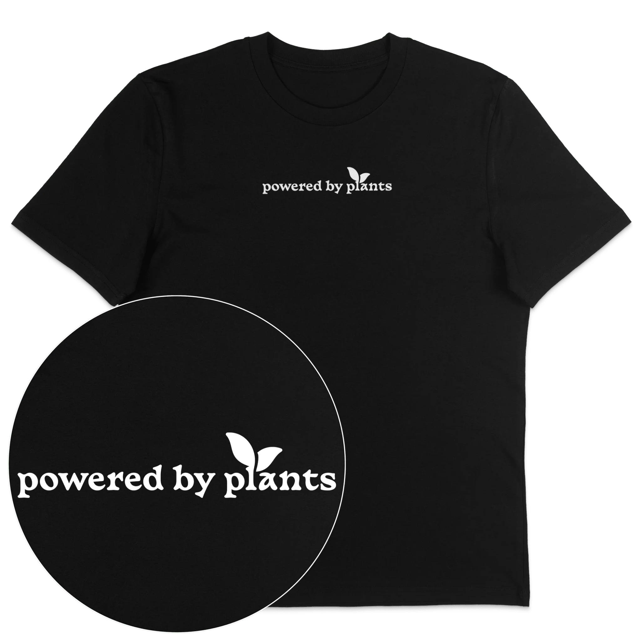 Powered By Plants T-Shirt - Image 2