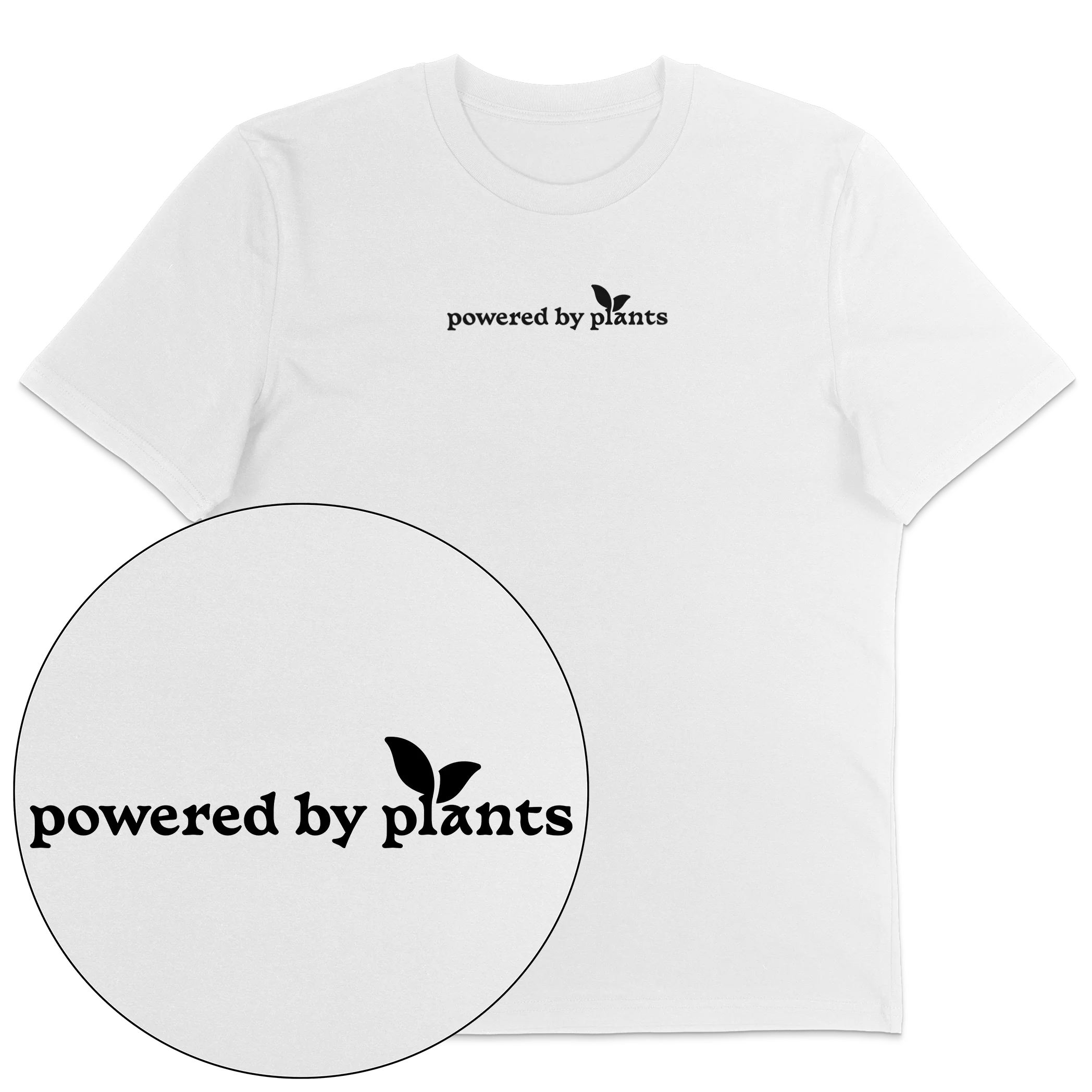 Powered By Plants T-Shirt - Image 3