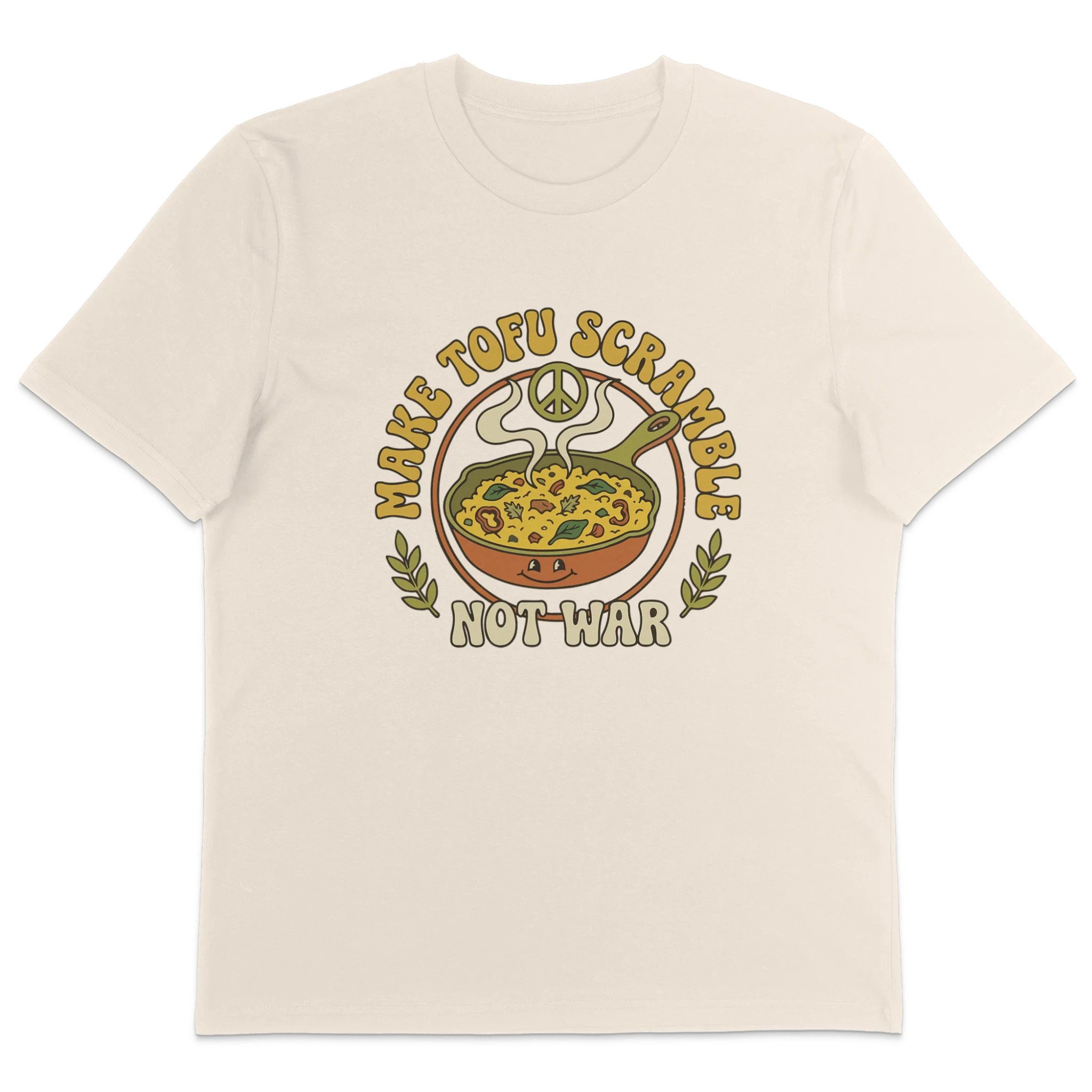 Make Tofu Scramble Not War T-Shirt