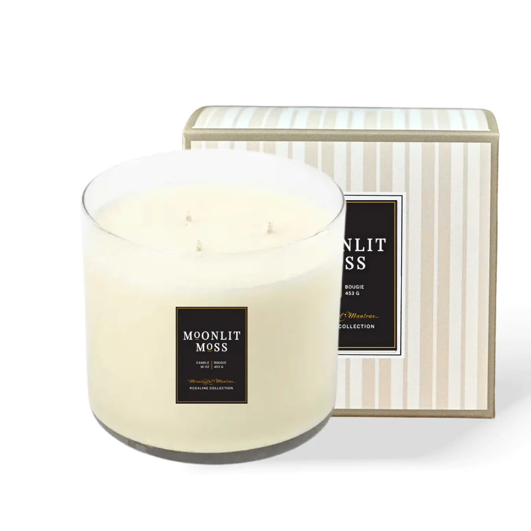 Meditation Moonlit Moss Natural 3-Wick Candle