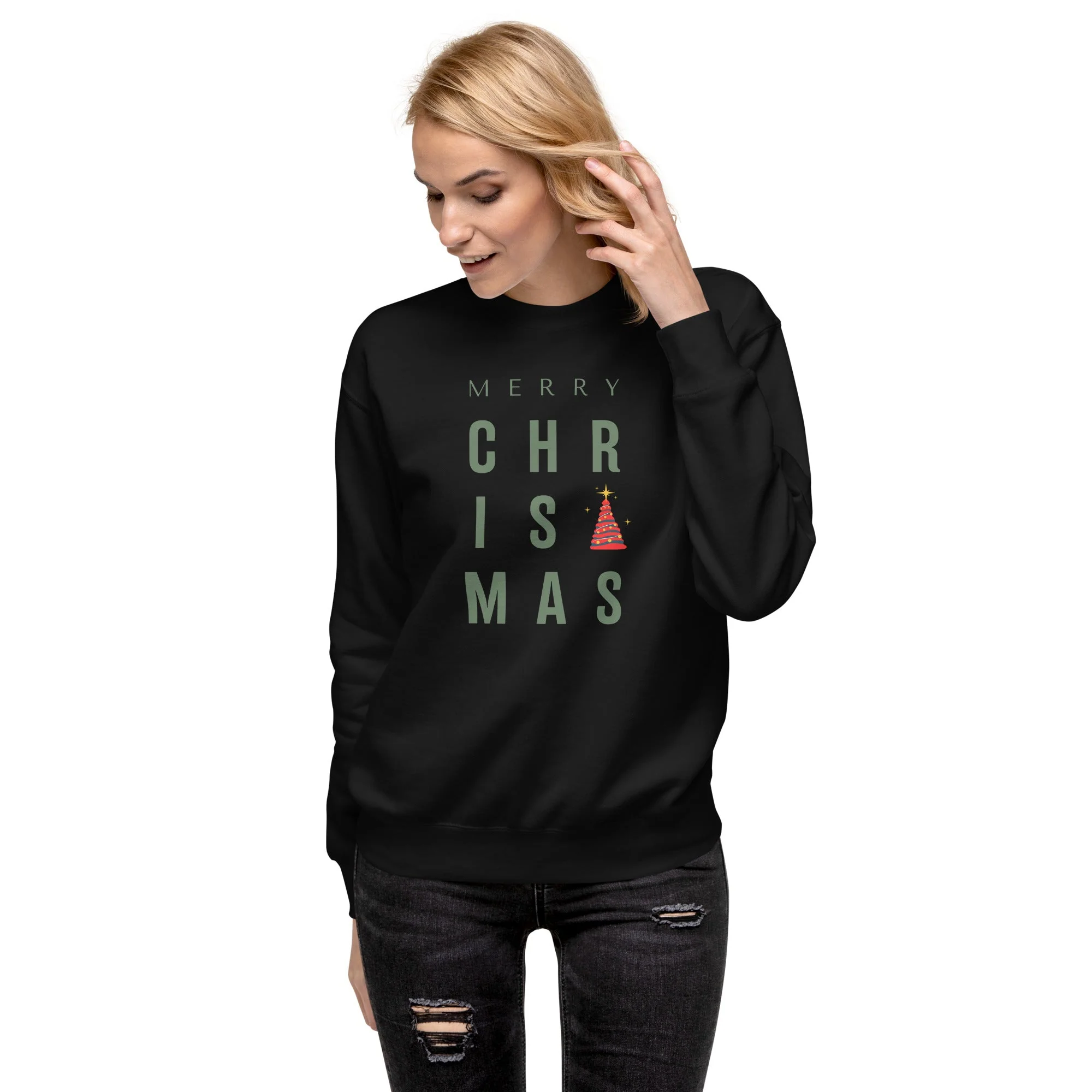 Merry Christmas Sweatshirt - Image 2