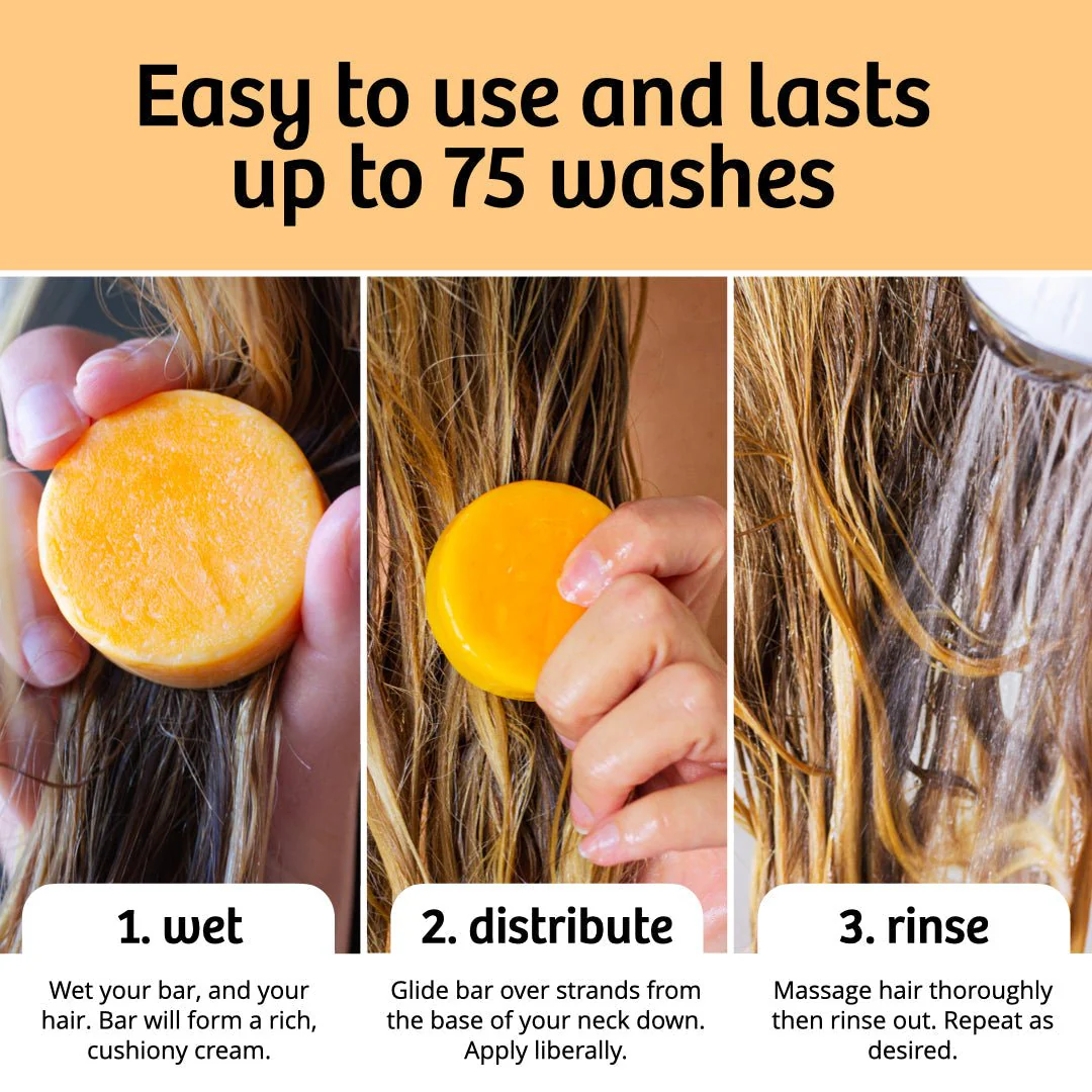 Mighty Mango Moisturizing Conditioner Bar - Image 8