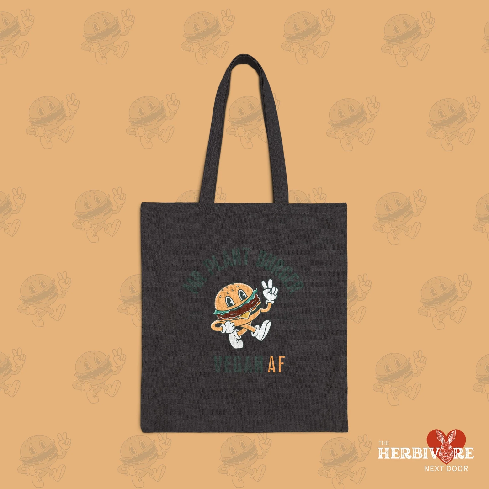 Mr Plant Burger Tote Bag - Image 2