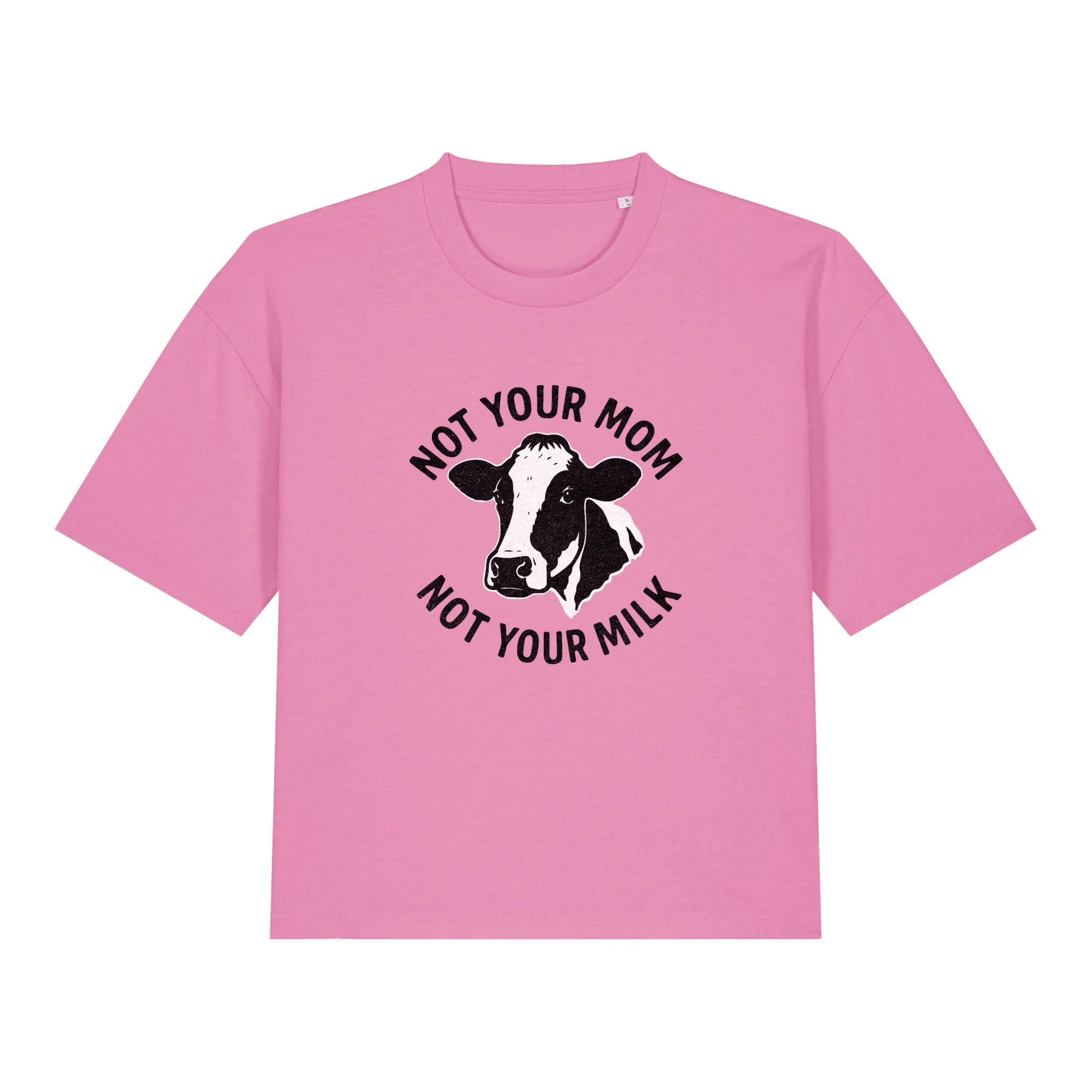 Not Your Mom Not Your Milk Women's Boxy T-Shirt - Image 4