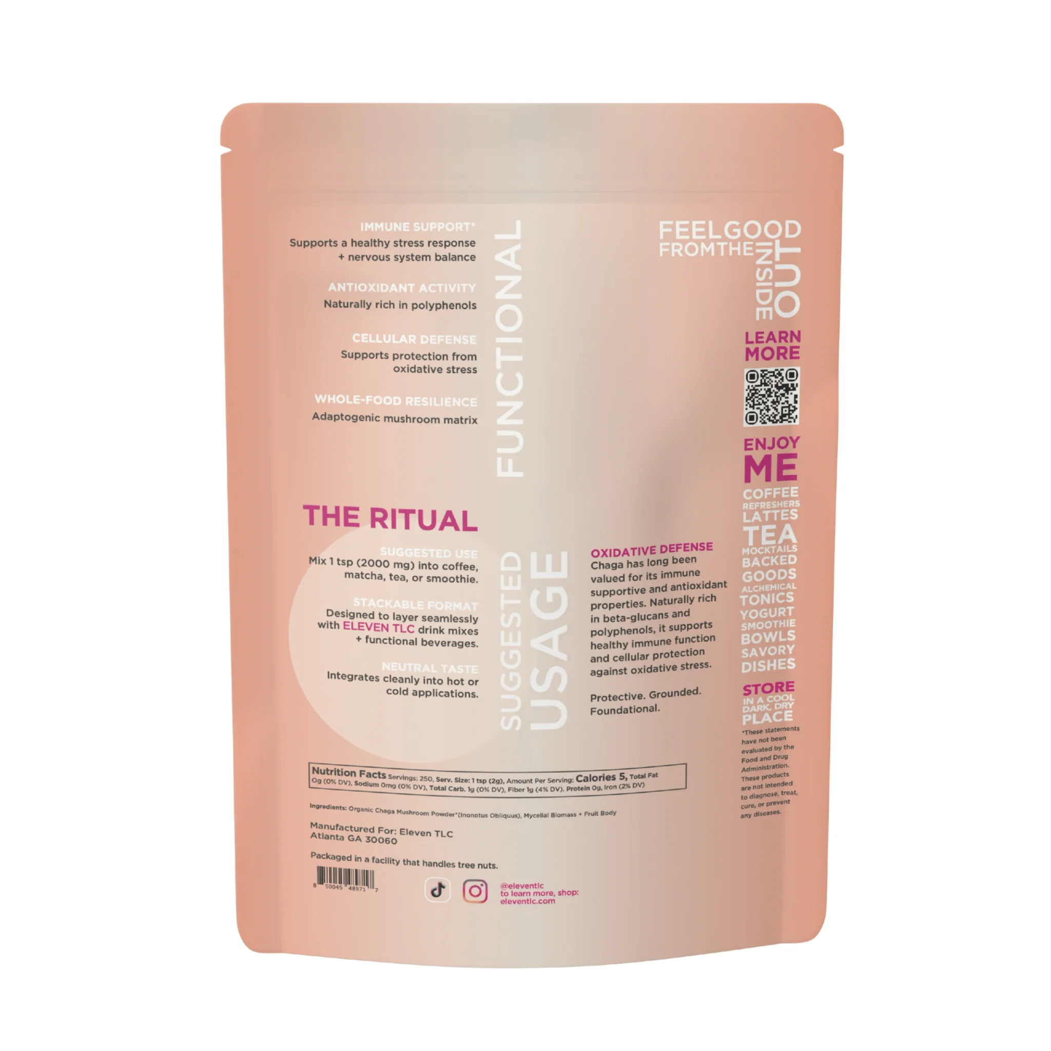 Organic Chaga Mushroom Powder — Foodservice 500g - Image 6