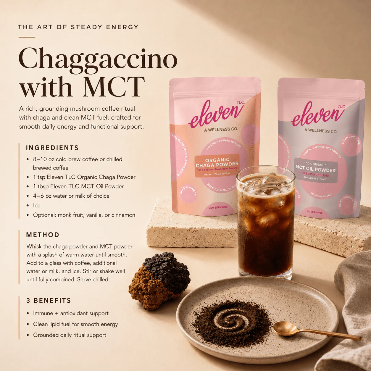 Organic Chaga Mushroom Powder — Foodservice 500g - Image 7