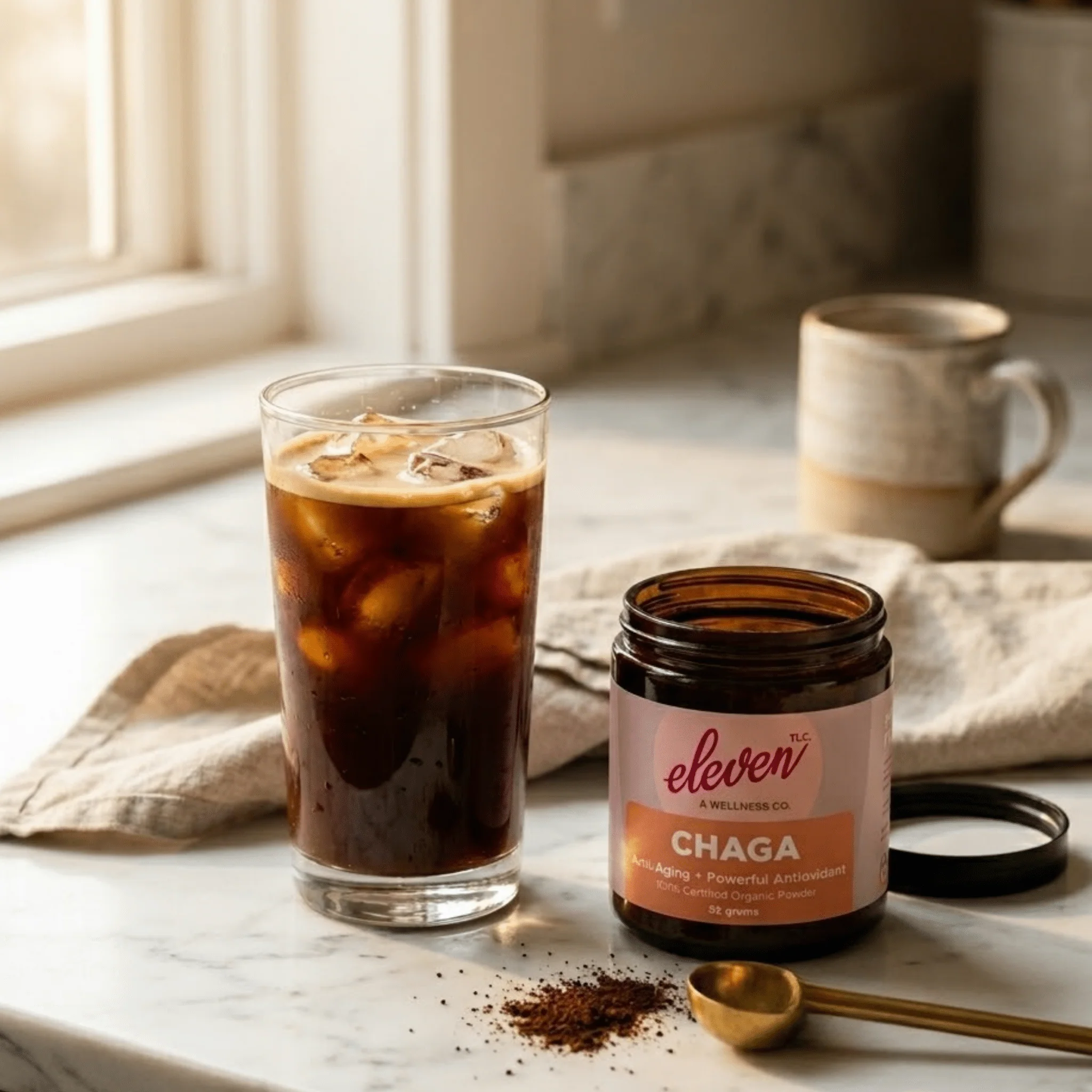 Organic Chaga Mushroom Powder - Image 3