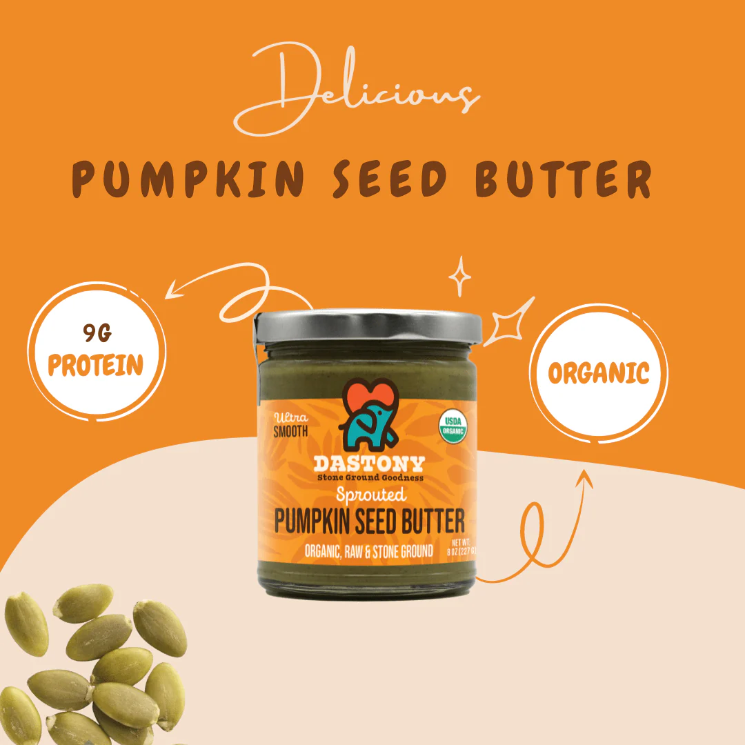 Organic Crunchy Sprouted Pumpkin Seed Butter - Image 5