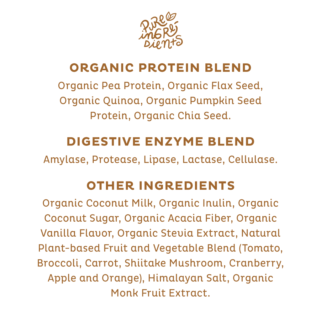 Organic Plant Protein, Strawberries & Cream, Single Serving - Image 5