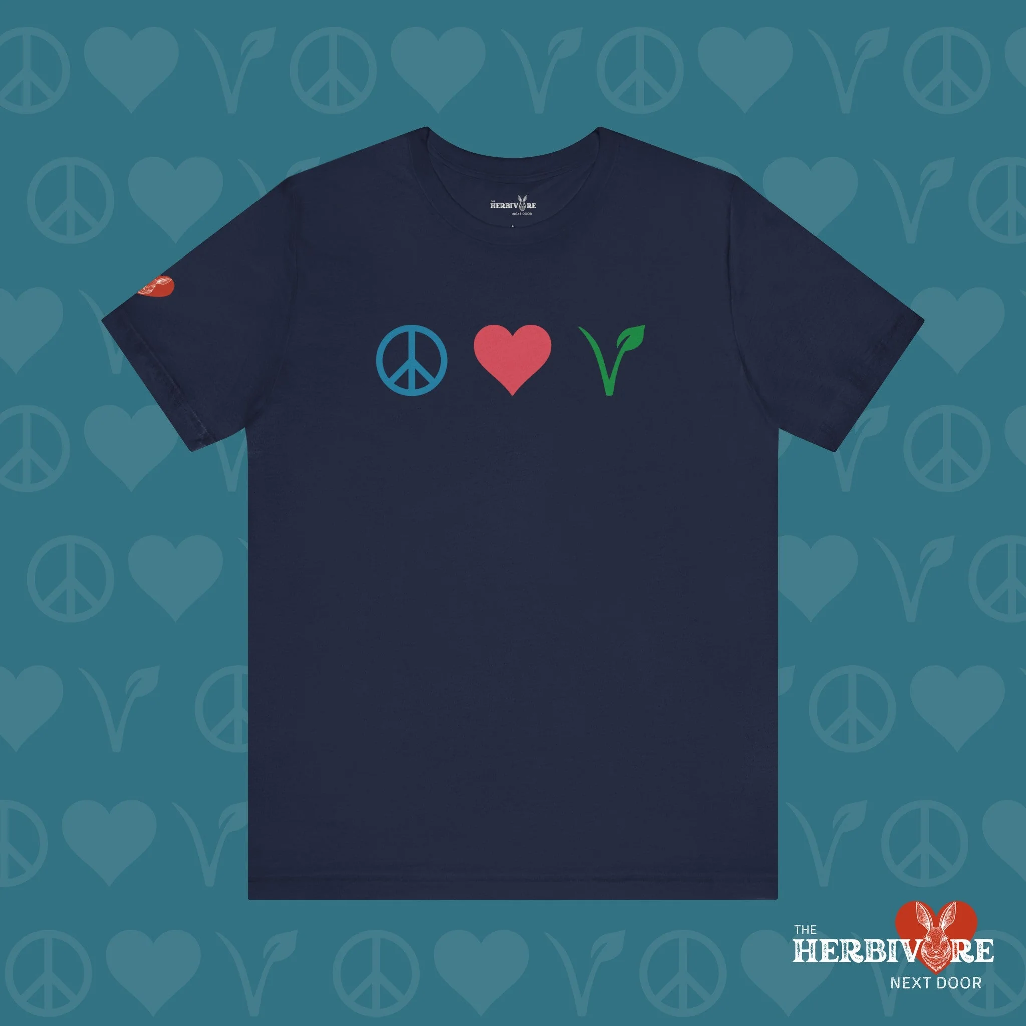 Peace Love Vegan - Unisex - Image 5