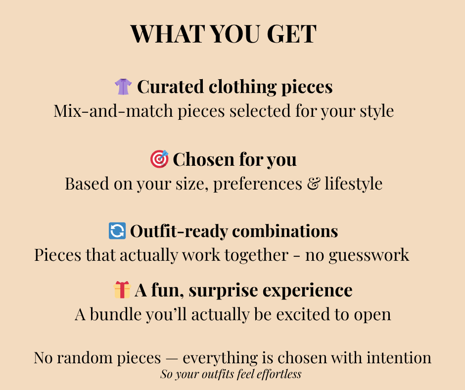 Personalized Thrift Outfit Bundle (2-3 Pieces) | Styled for You | Sustainable Fashion Gift - Image 3