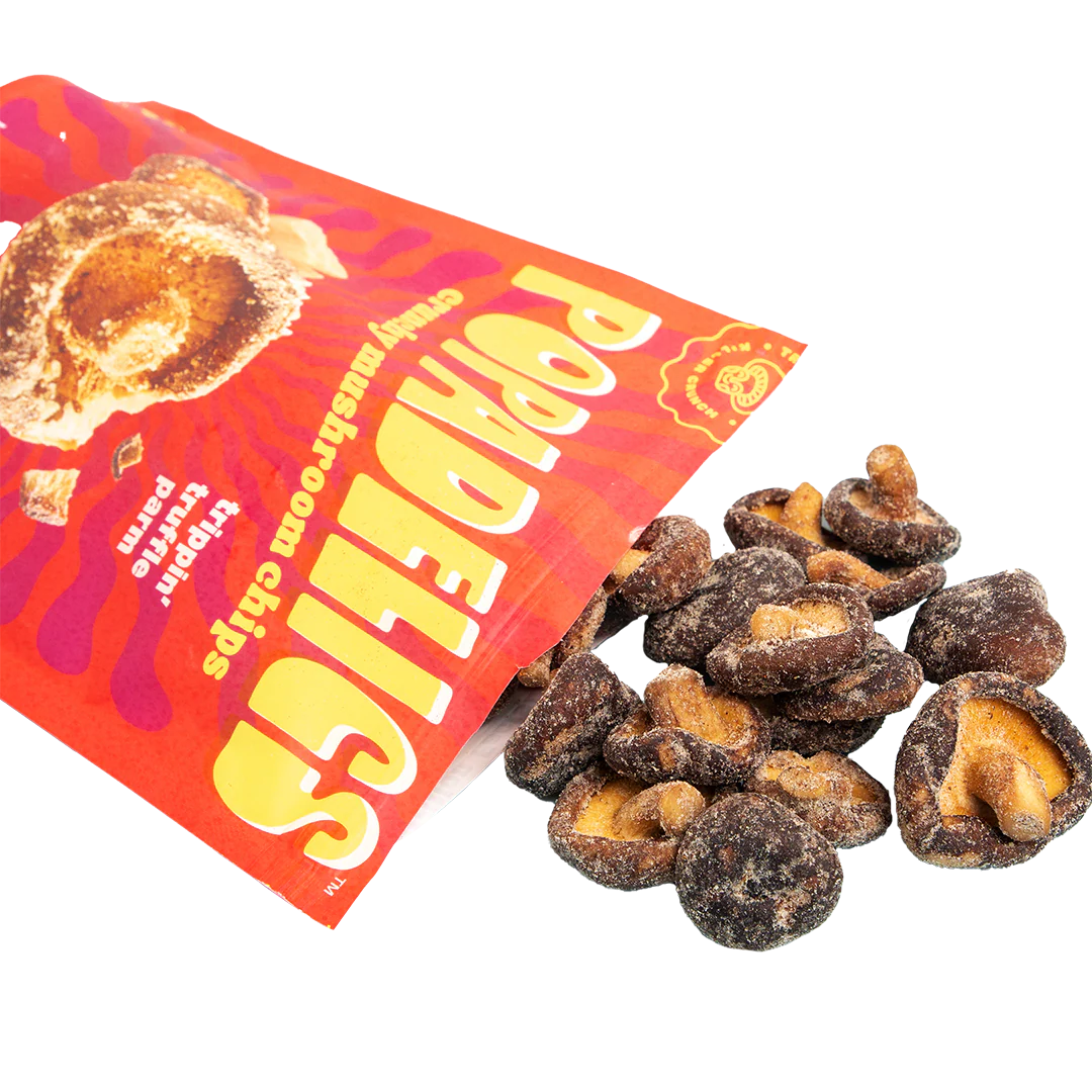 Popadelics Crunchy Mushroom Chips - Variety Pack - Image 2