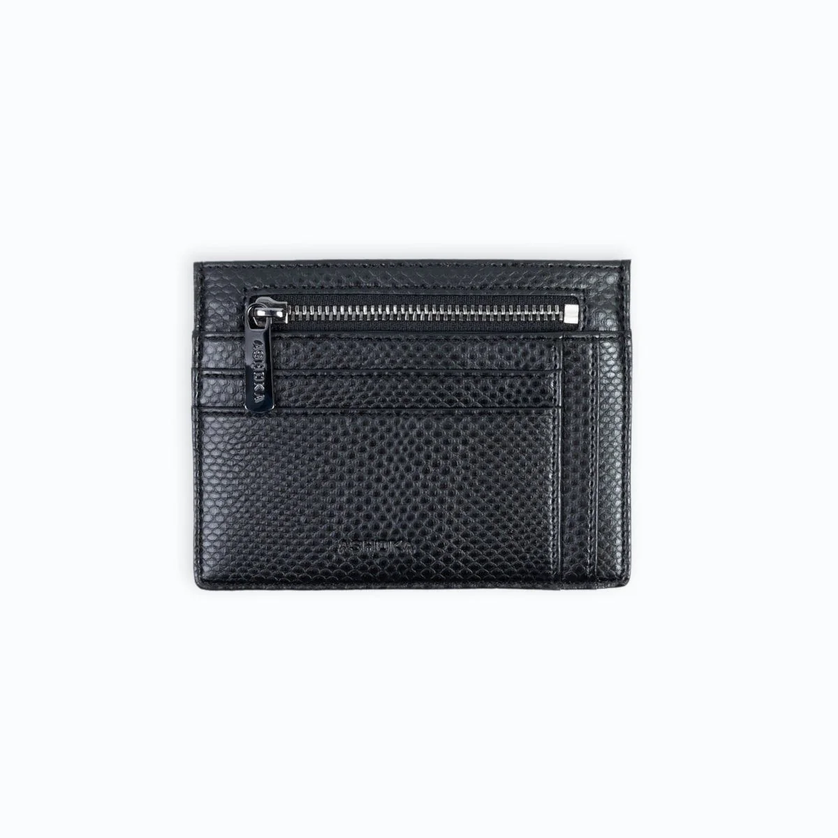 Zipped Uppeal™ Black Lizard Card Holder