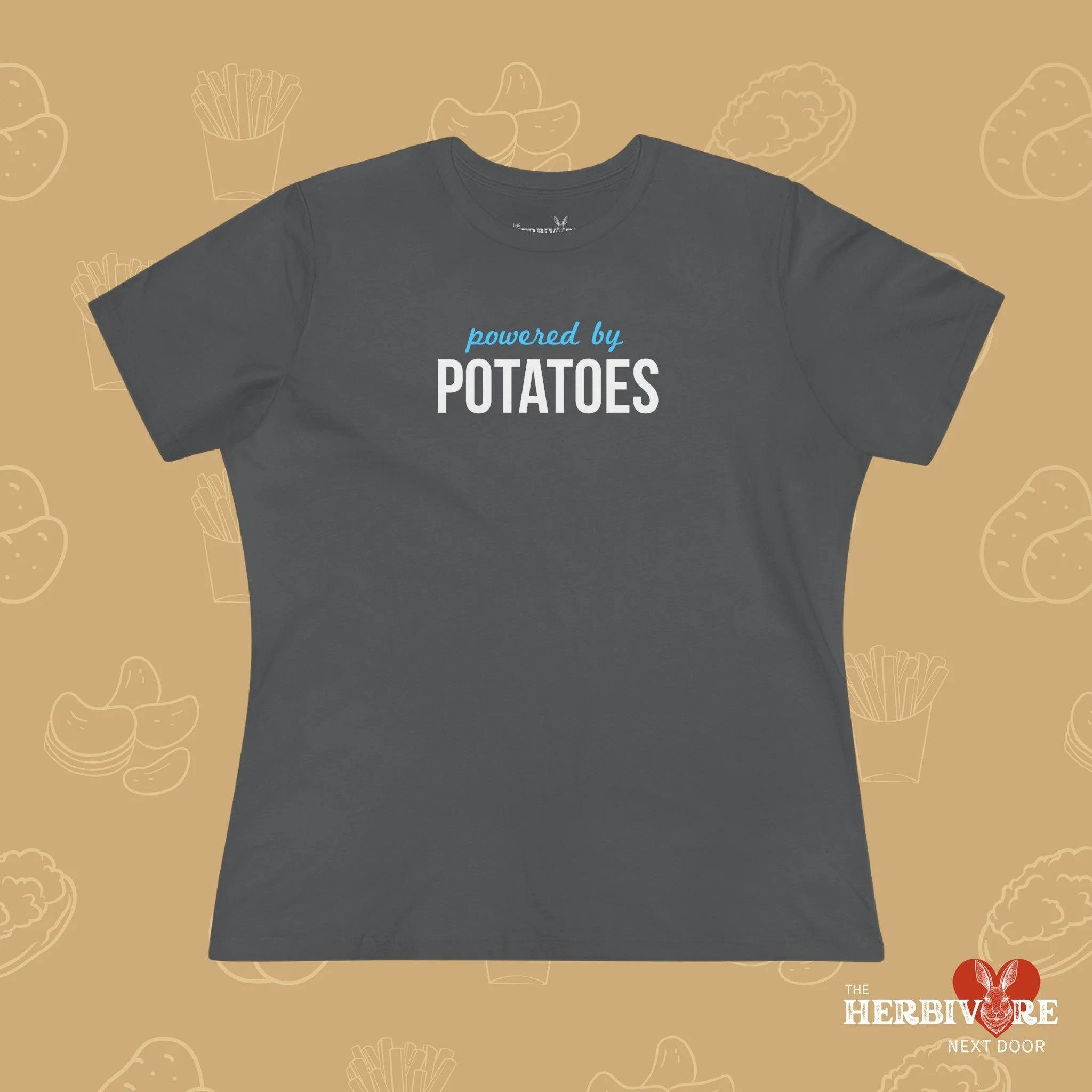 Powered by Potatoes - Women's Style T-Shirt - Image 2