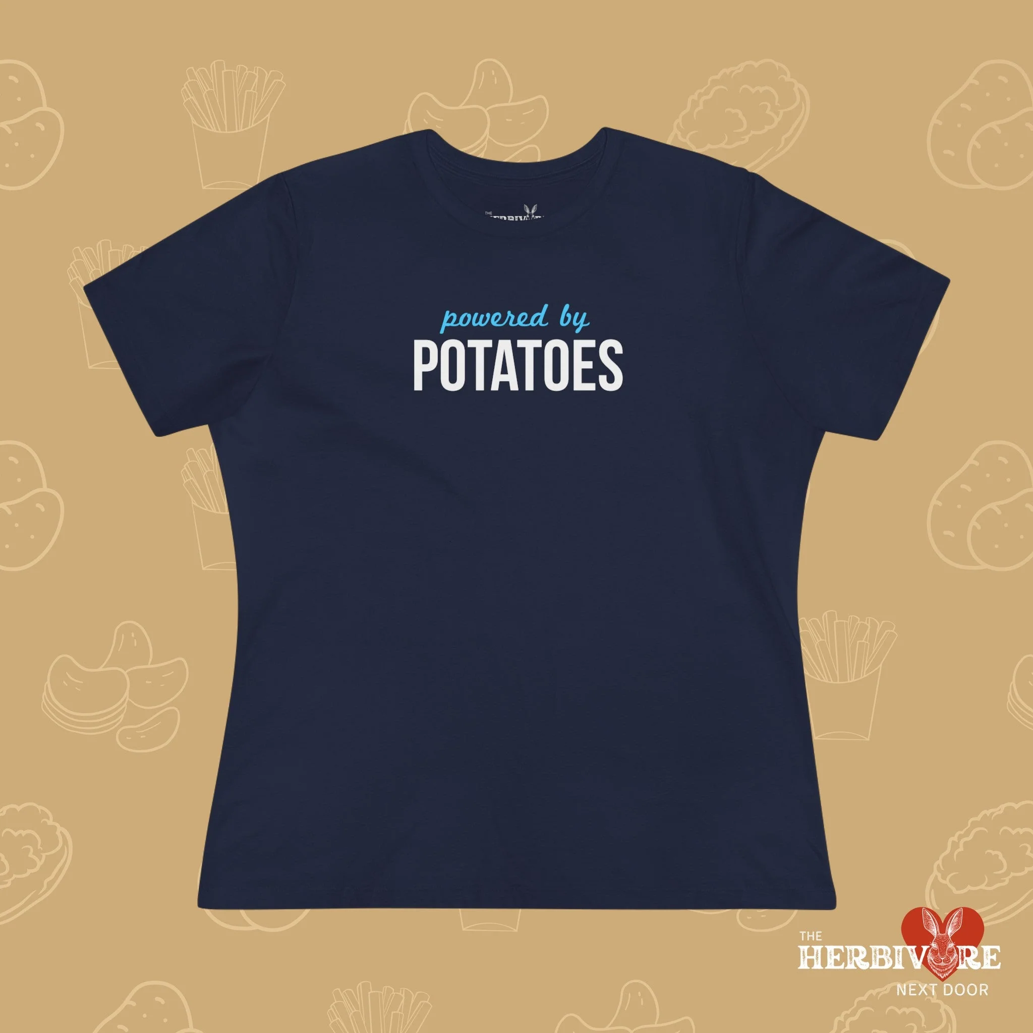 Powered by Potatoes - Women's Style T-Shirt - Image 4