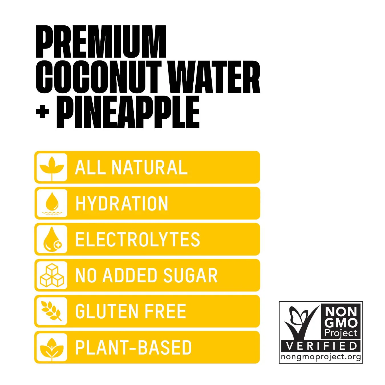 Premium Coconut Water + Pineapple - Image 3