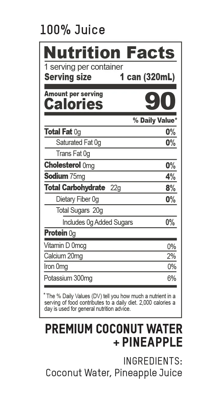 Premium Coconut Water + Pineapple - Image 4