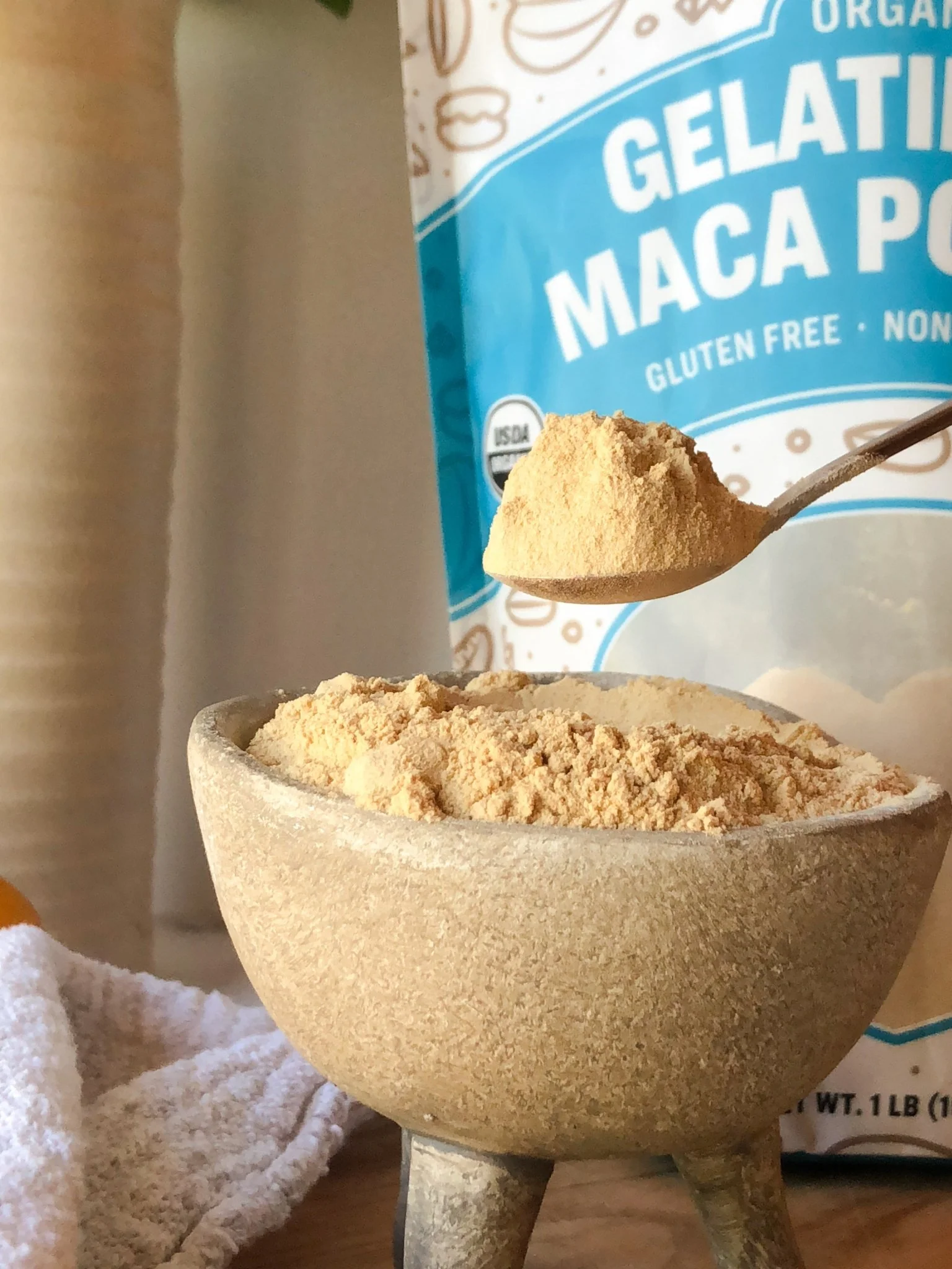 RawGuru Raw Organic Gelatinized Maca Powder - 16 oz - Image 6
