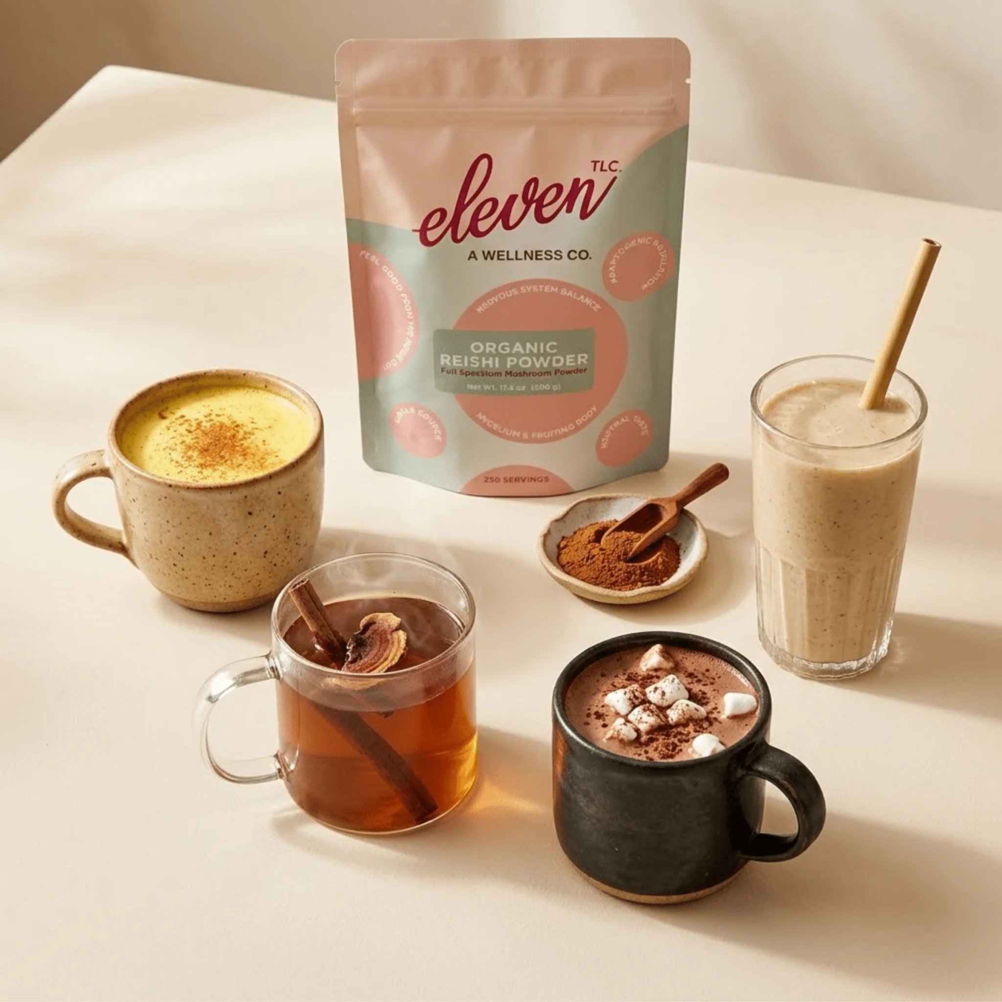 Organic Reishi Mushroom Powder — Foodservice 500g - Image 4