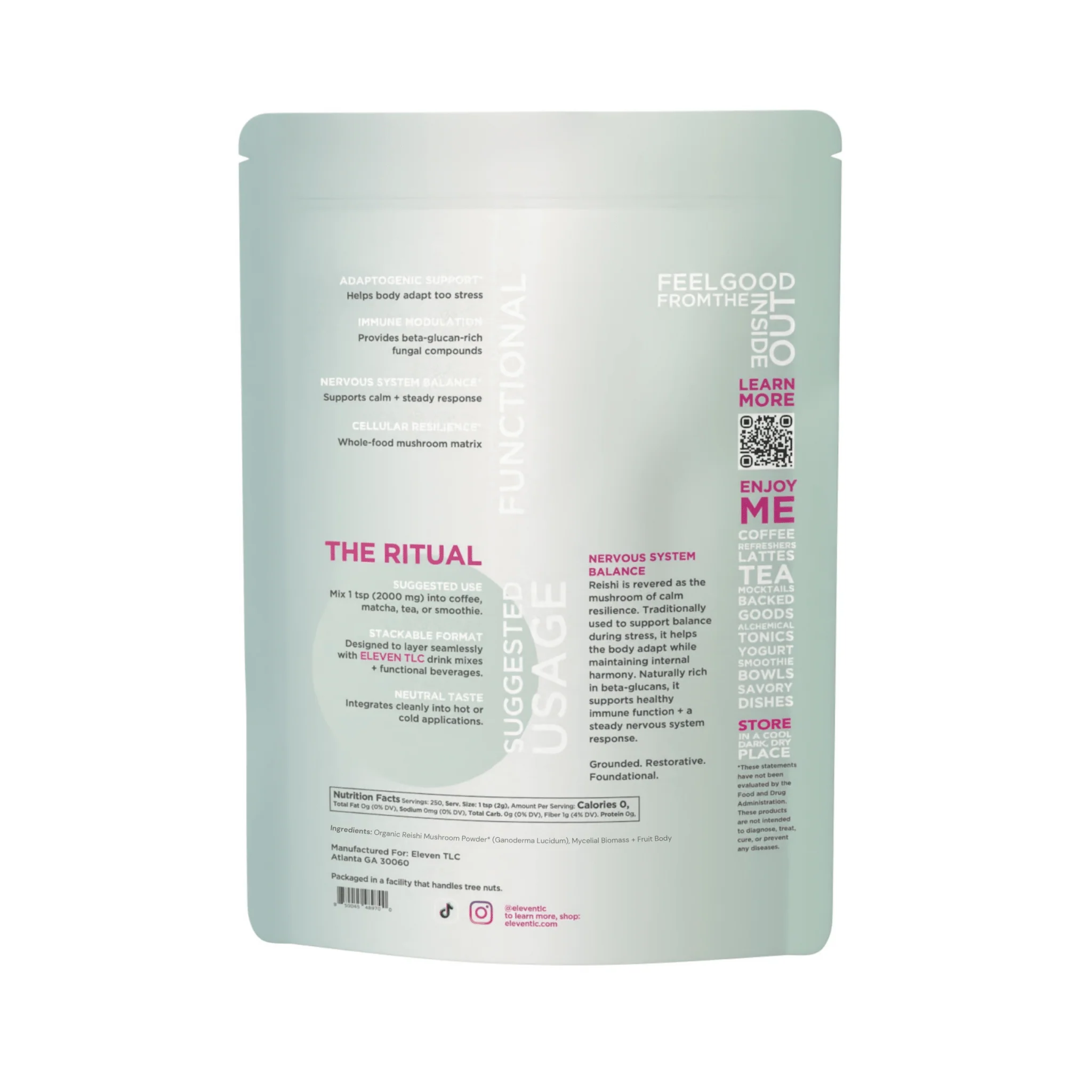 Organic Reishi Mushroom Powder — Foodservice 500g - Image 6