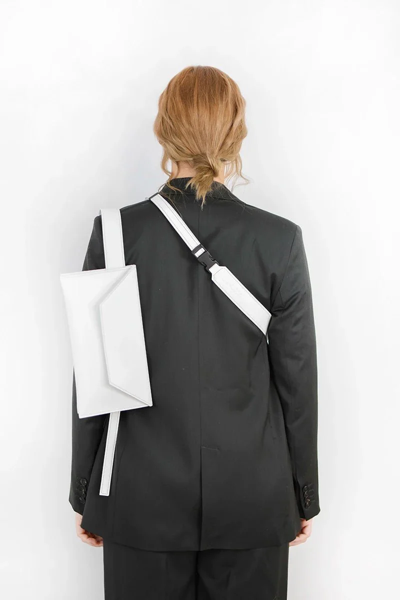 Second Life I Cross bum bag - White - Image 2