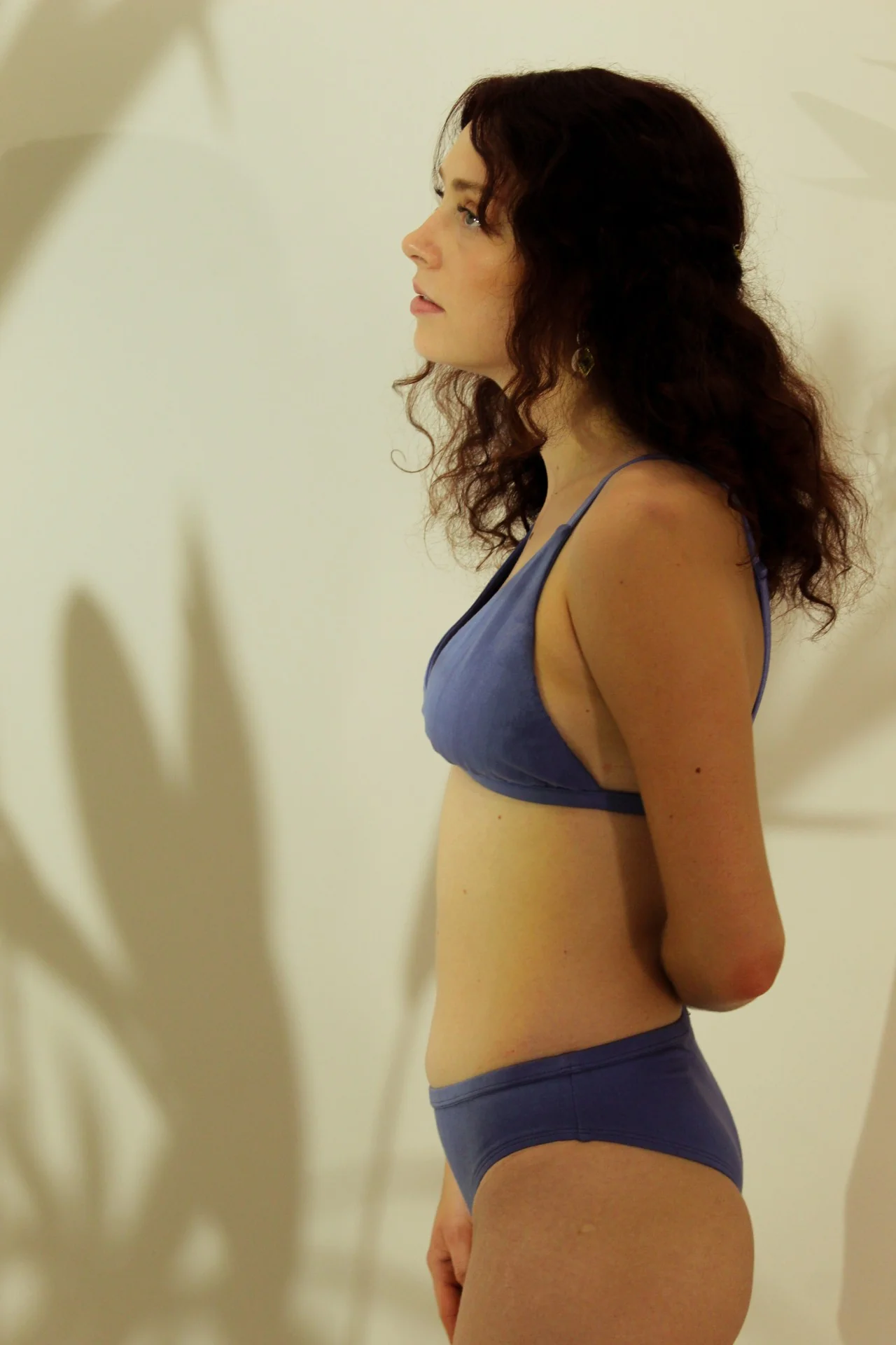 Shanta Bikini Bra- Indigo Flower Blend - Image 11