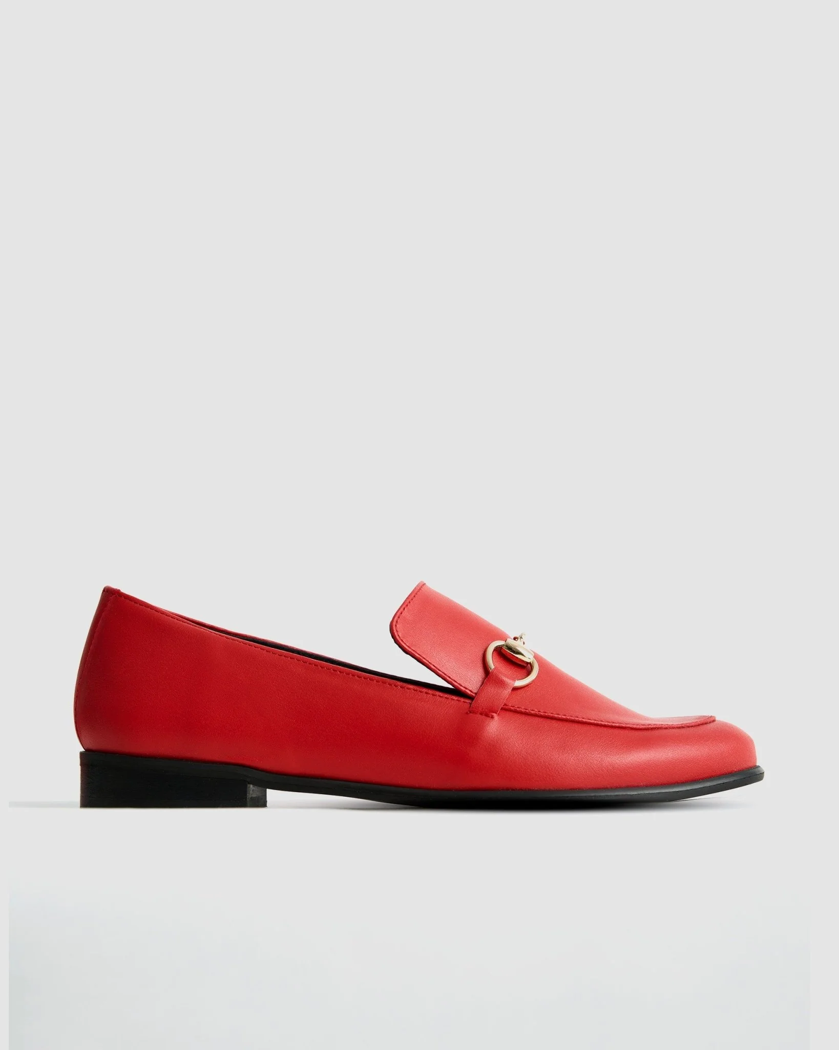 Shiv Loafers red women's moccasins - Image 8
