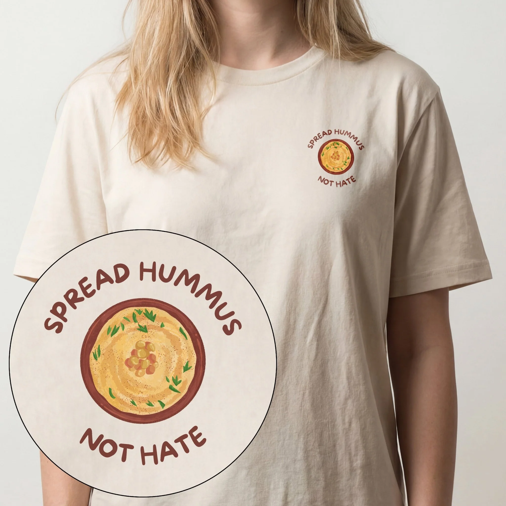 Spread Hummus Not Hate T-Shirt