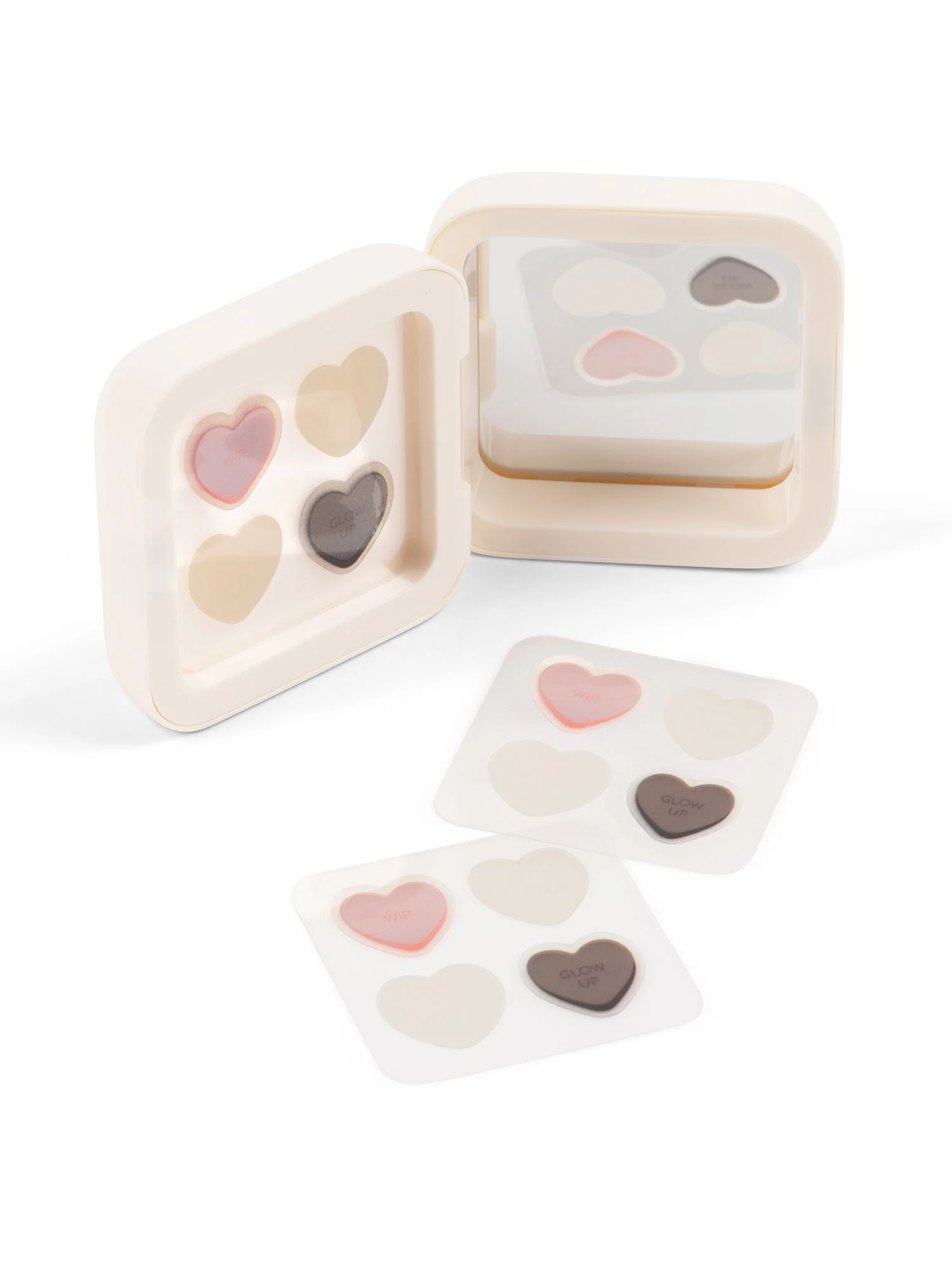 starter kit - case and 32 pimple patches