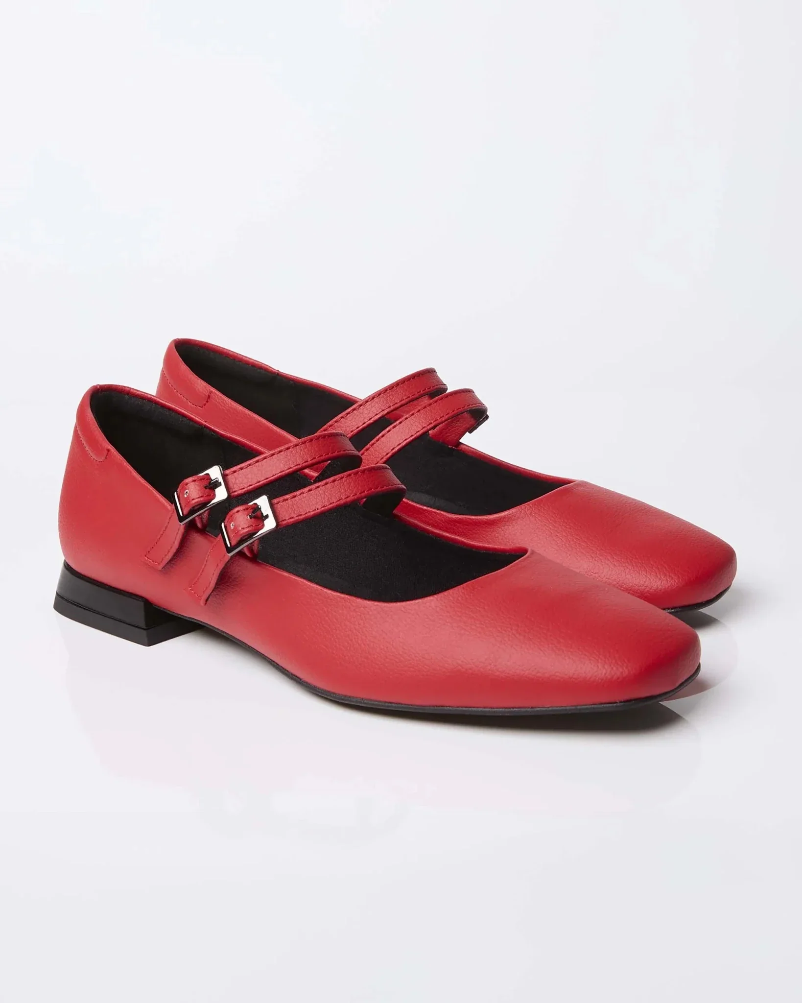 Strawberry Mary Jane Pumps red ballerinas - Image 7