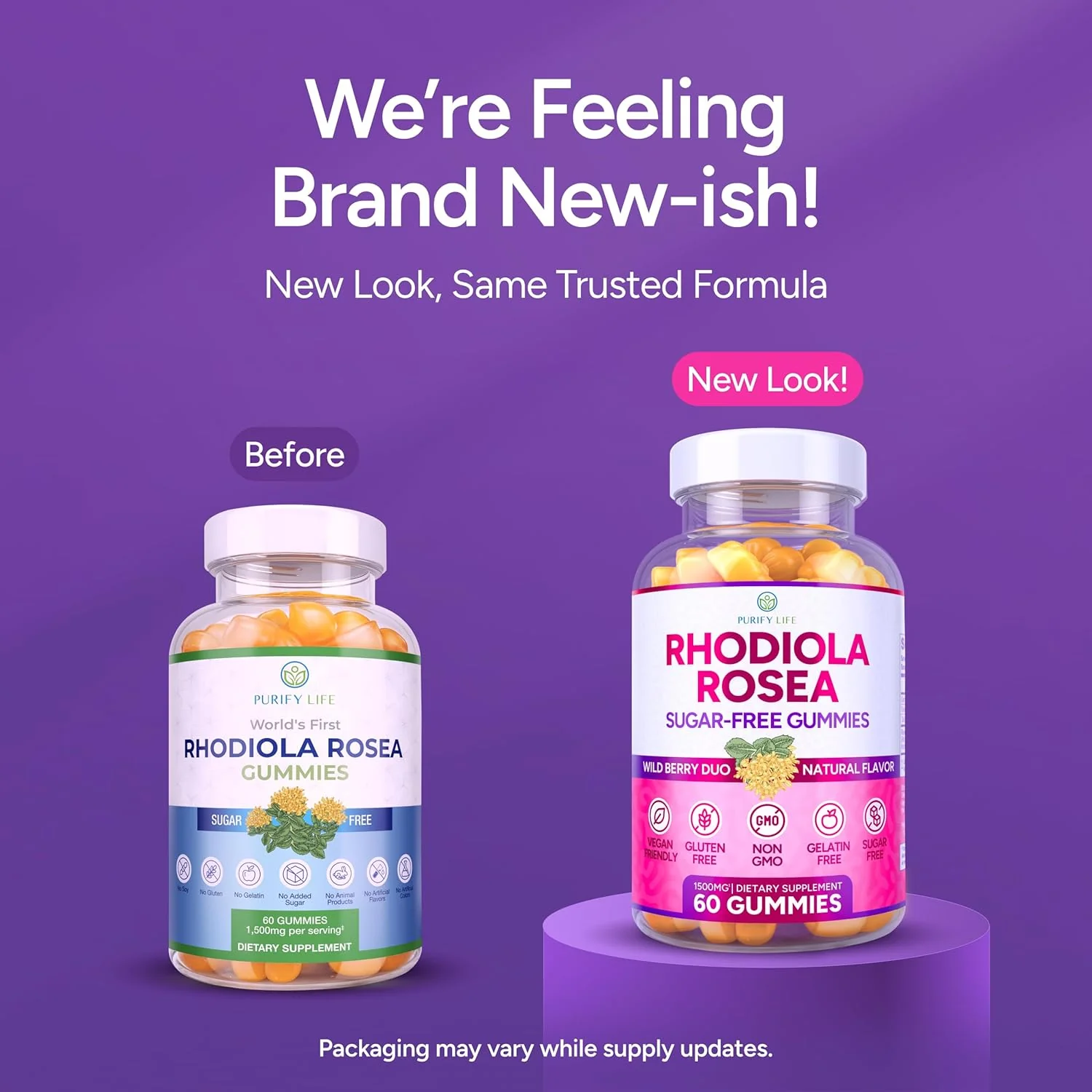 Sugar-Free Rhodiola Rosea Gummies - Image 3