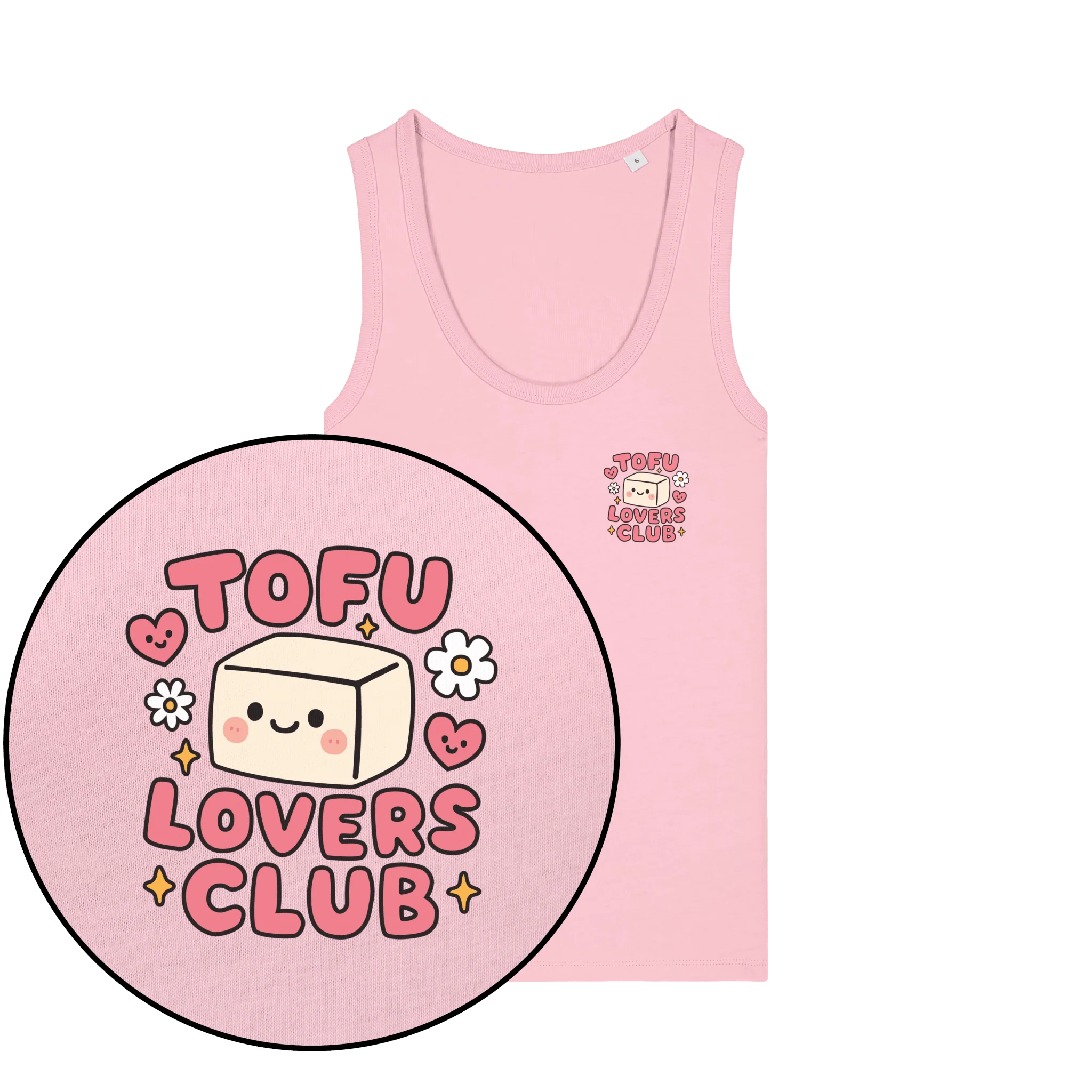 Tofu Lovers Club Women's Tank Top - Image 2