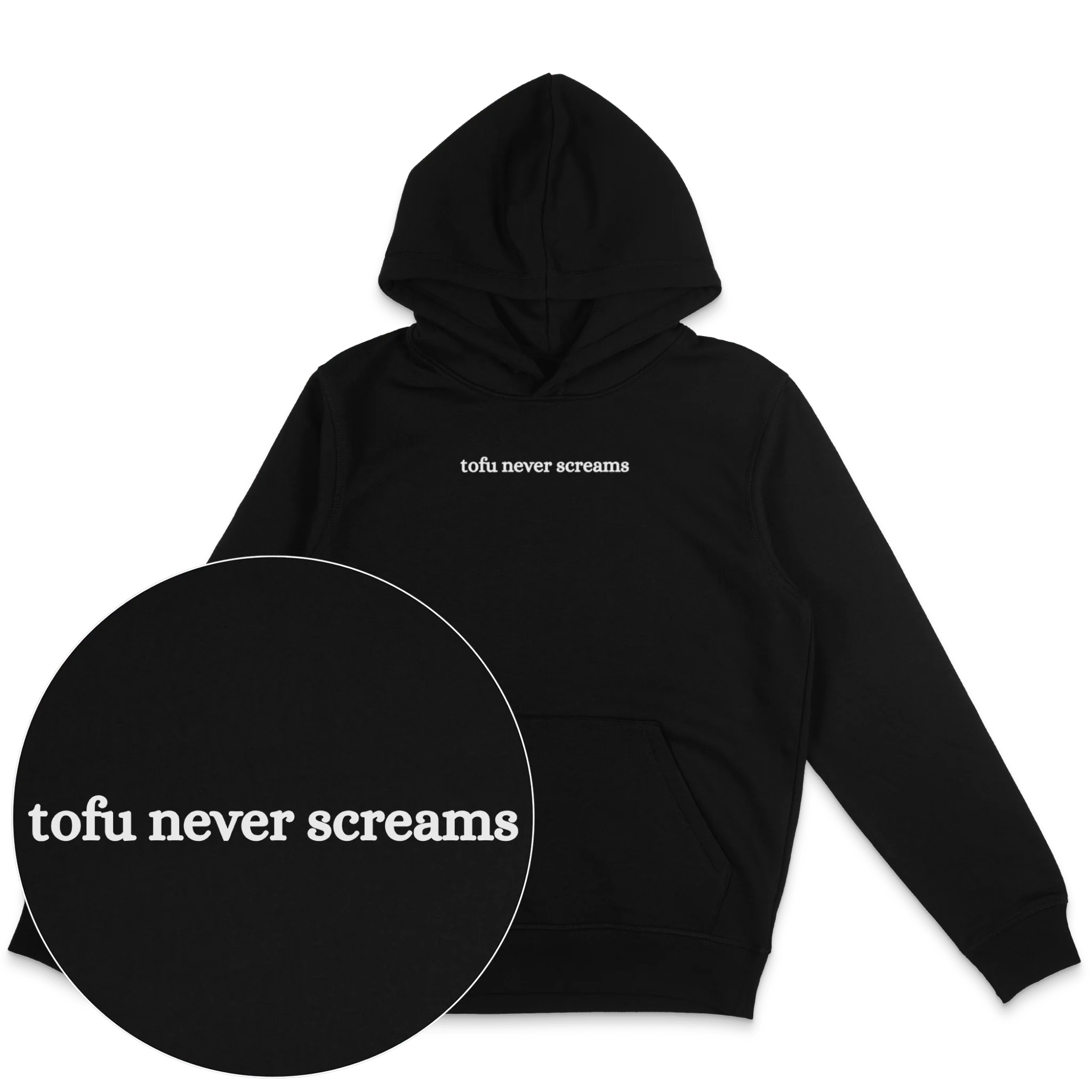 Tofu Never Screams Hoodie