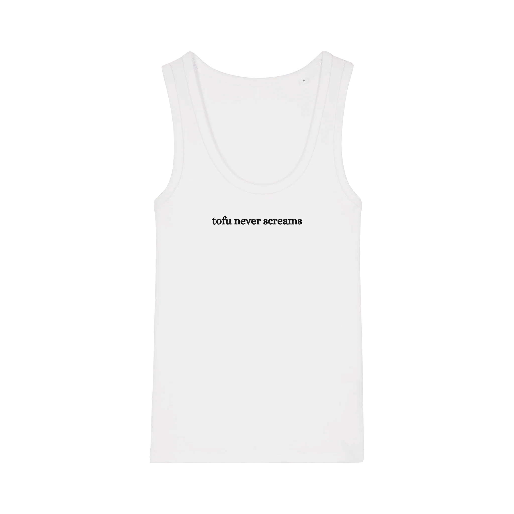 Tofu Never Screams Women's Tank Top - Image 2