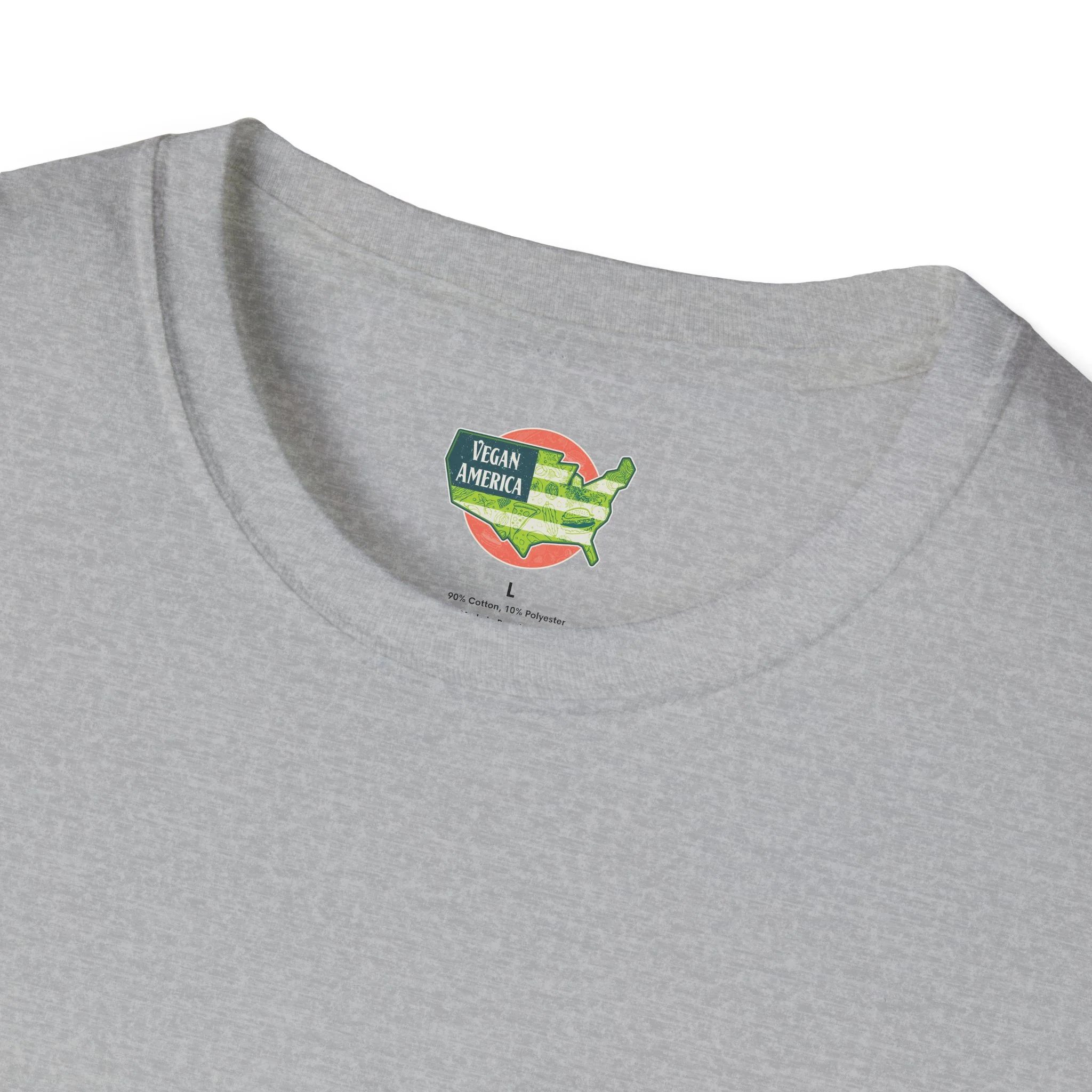 Unisex Vegan America T-Shirt, Eco-Friendly Apparel, Plant-Based Lifestyle Shirt, Perfect Gift for Vegans, Animal Rights Awareness Wear - Image 27