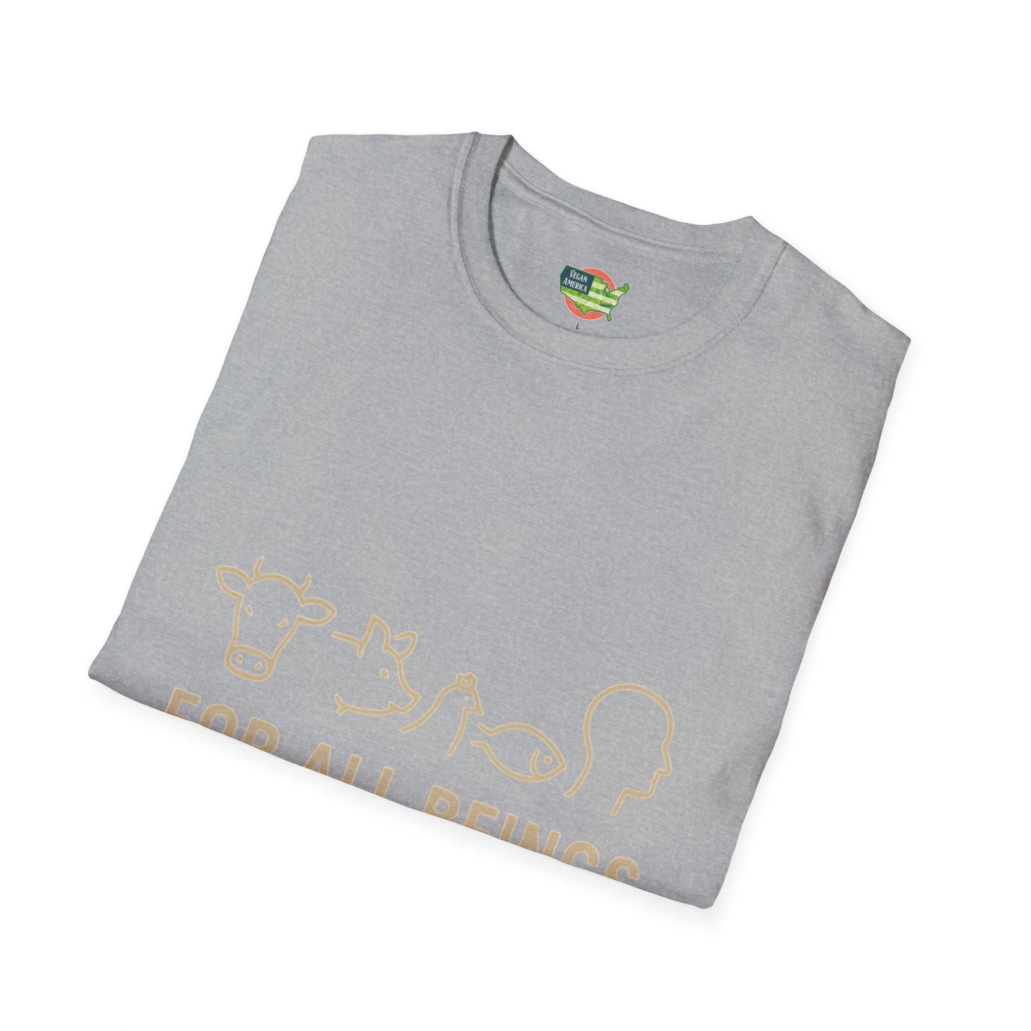 Unisex Vegan America T-Shirt, Eco-Friendly Apparel, Plant-Based Lifestyle Shirt, Perfect Gift for Vegans, Animal Rights Awareness Wear - Image 28