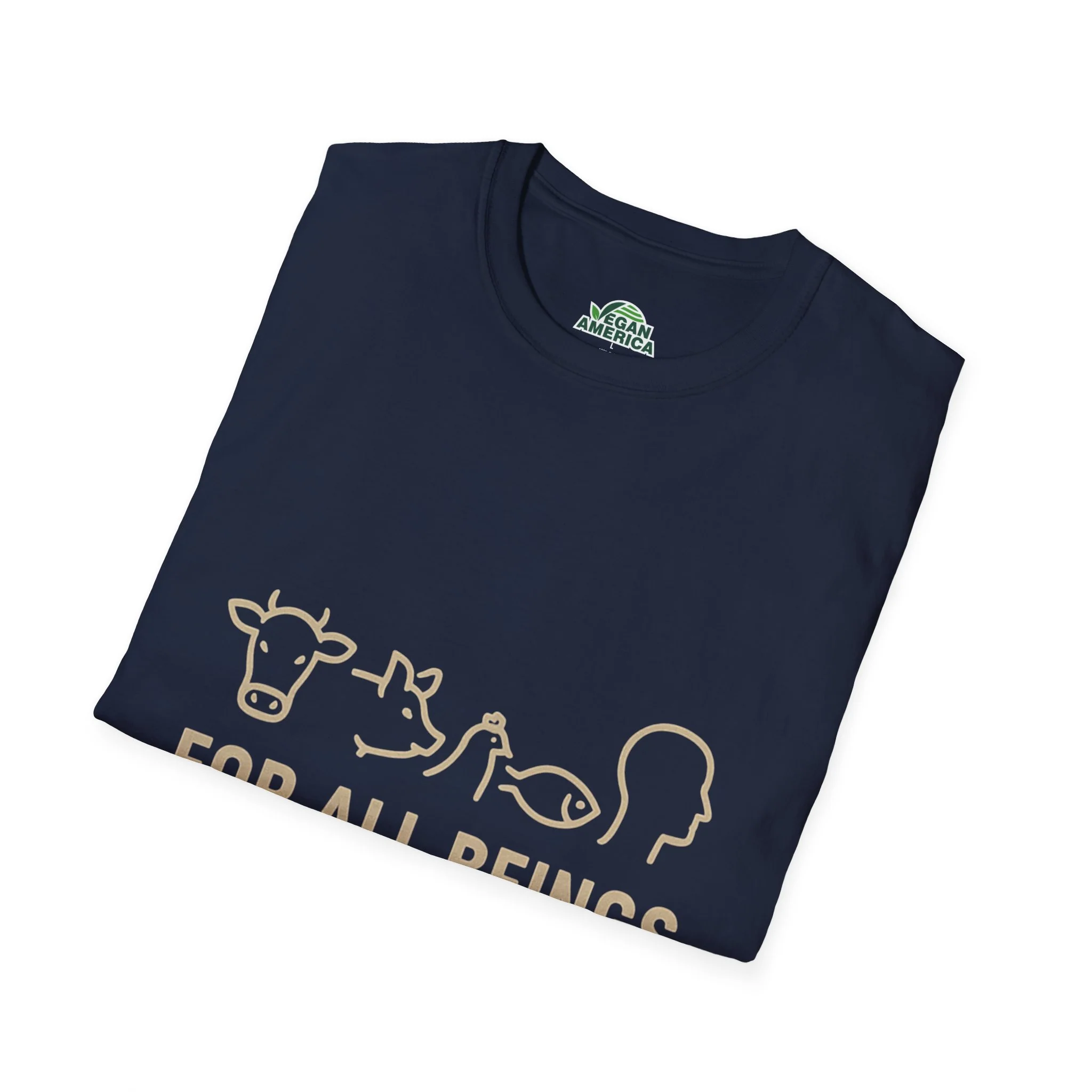 Unisex Vegan America T-Shirt, Eco-Friendly Apparel, Plant-Based Lifestyle Shirt, Perfect Gift for Vegans, Animal Rights Awareness Wear - Image 52
