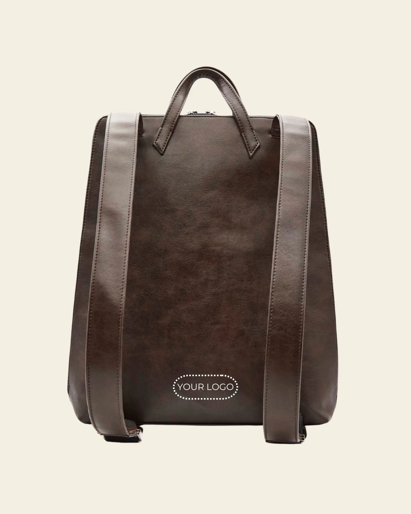Urban backpack - Brown - Image 3