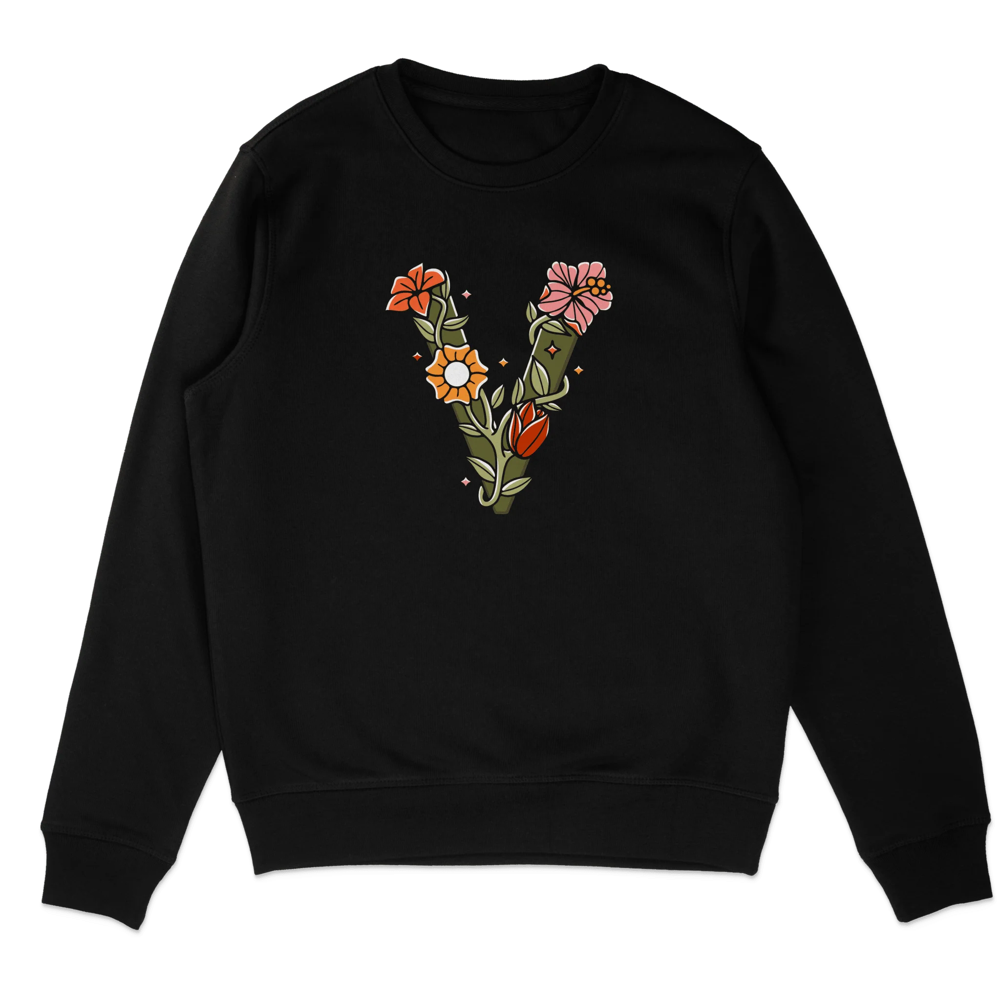 V For Vegan Sweatshirt - Image 2